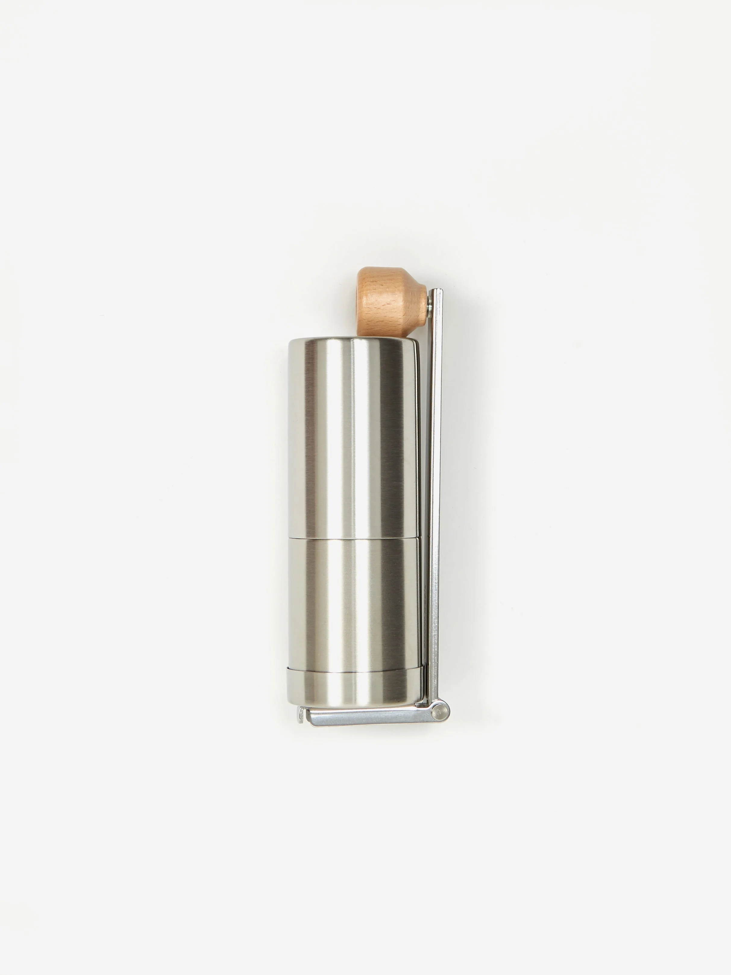 Snow Peak Field Coffee Grinder - Silver - Image 4