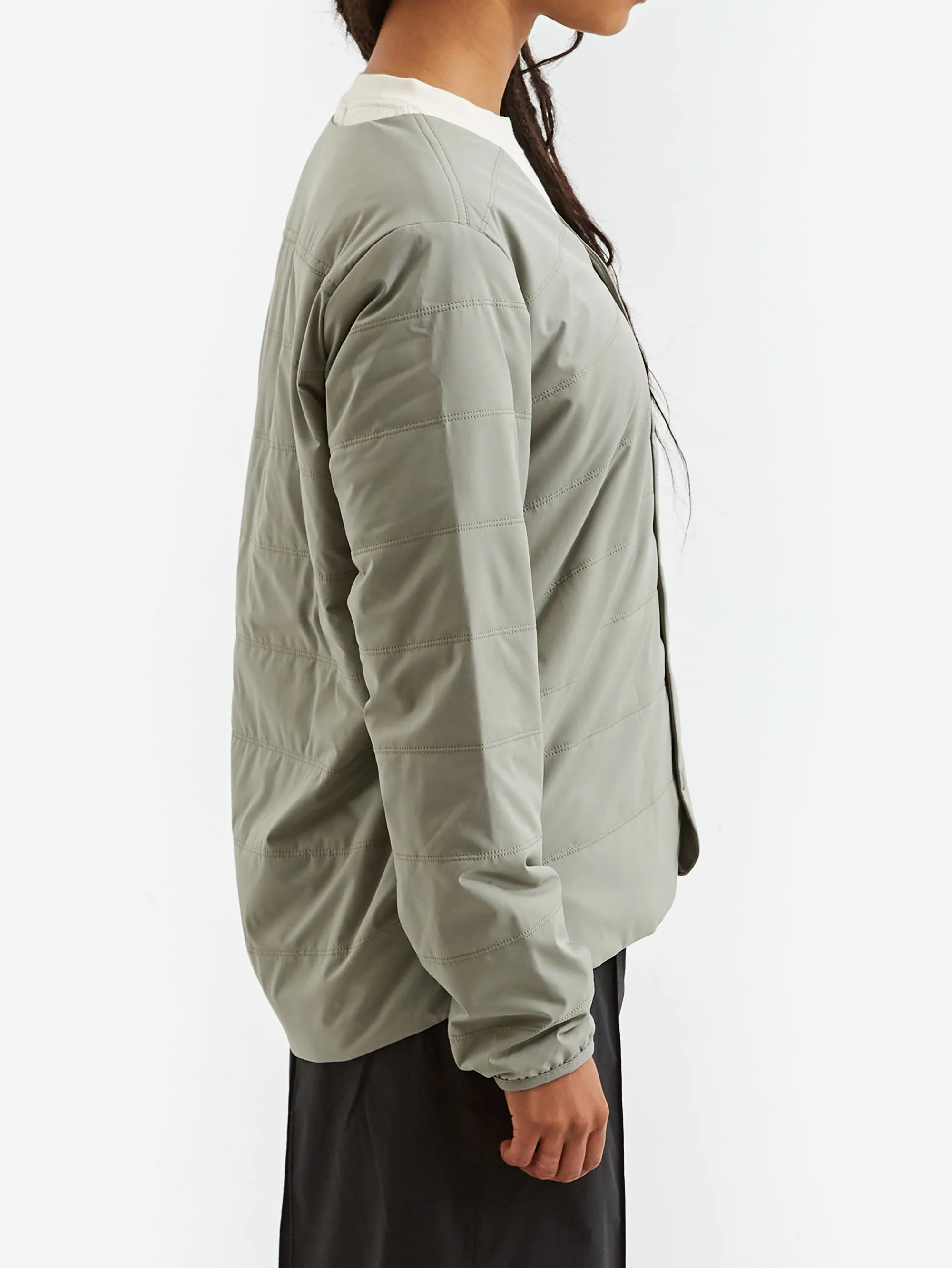 Snow Peak Flexible Insulated Cardigan - Beige - Image 2