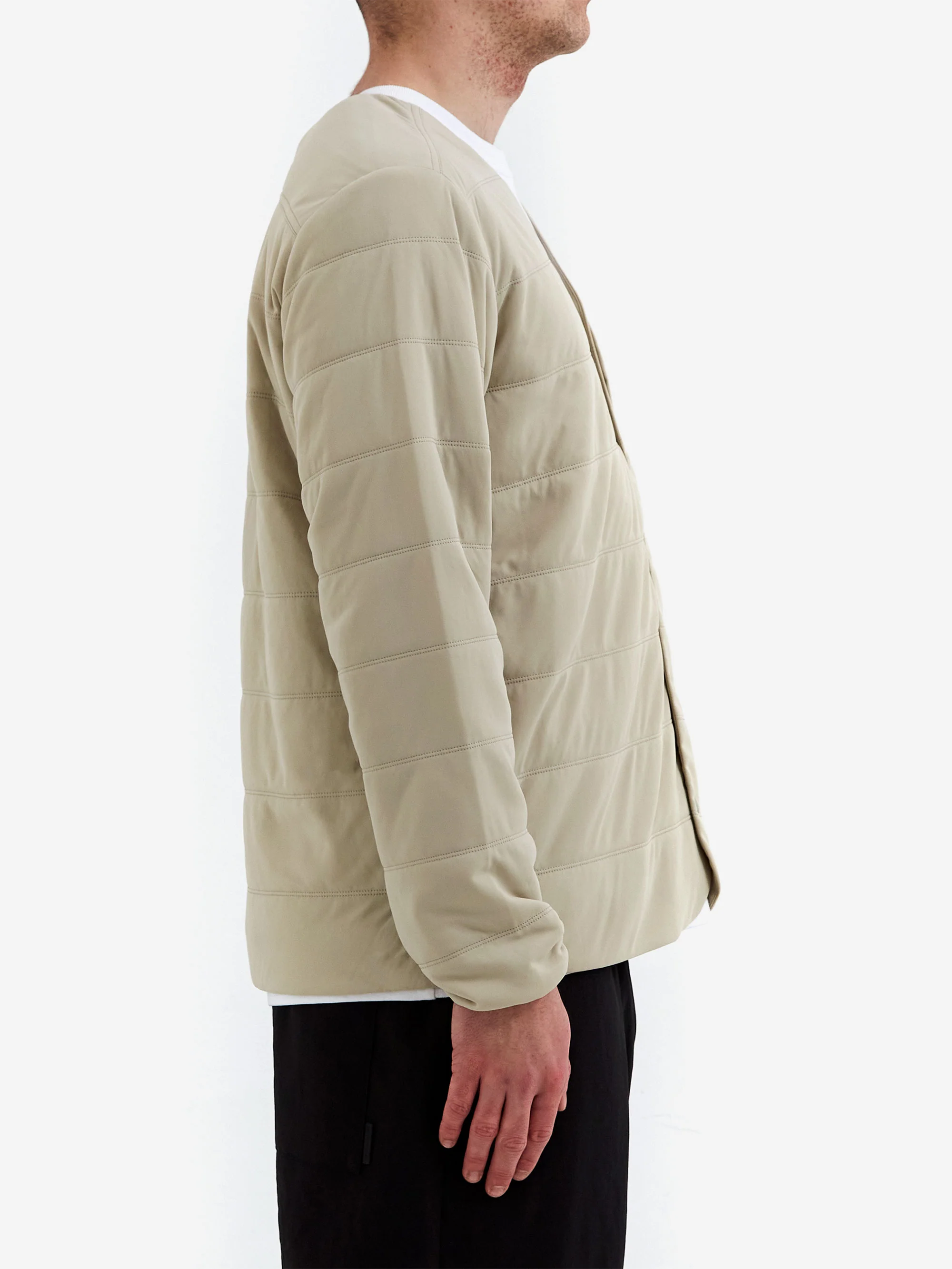 Snow Peak Flexible Insulated Cardigan - Ivory - Image 6