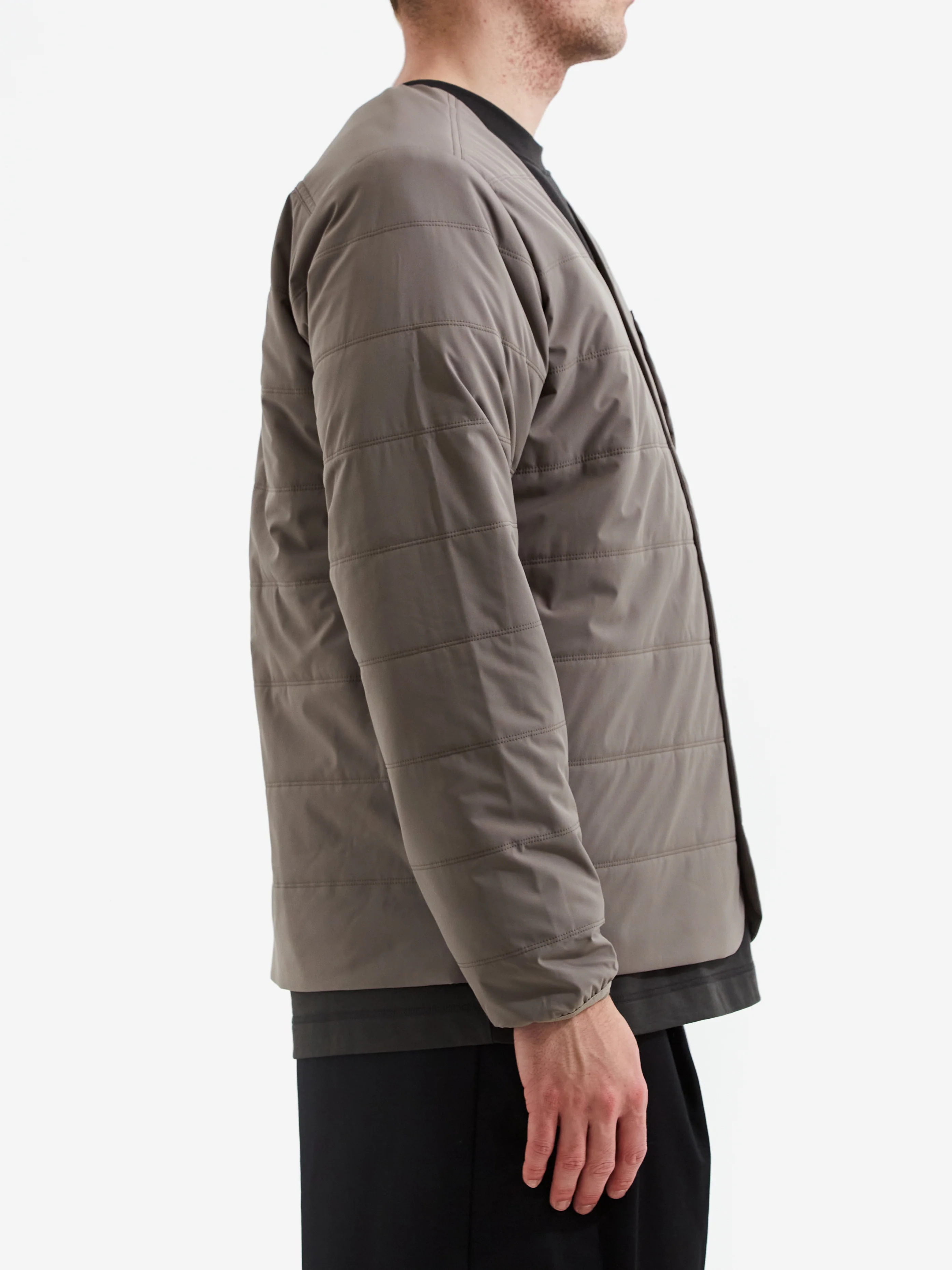 Snow Peak Flexible Insulated Cardigan - Khaki - Image 6