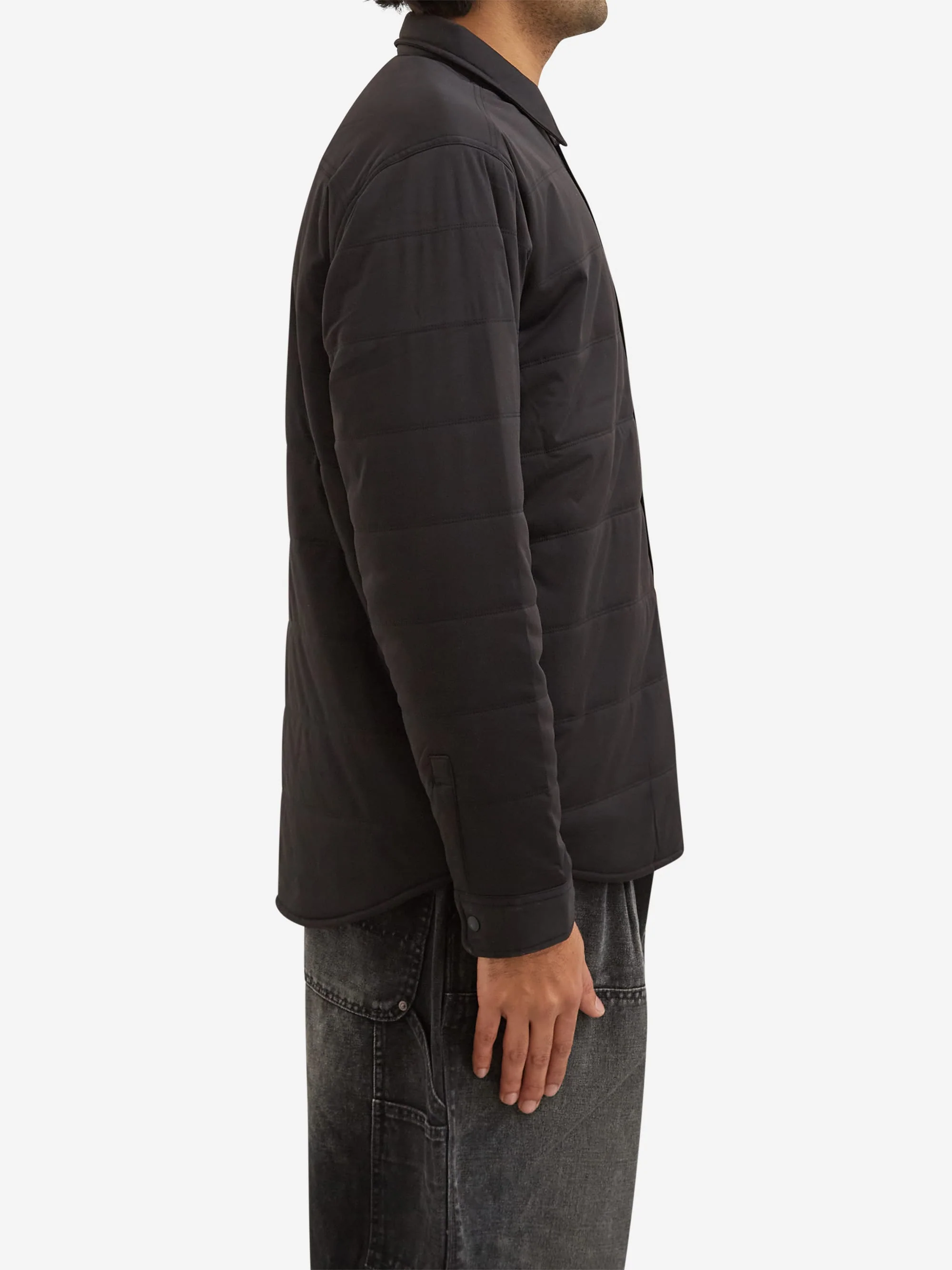 Snow Peak Flexible Insulated Shirt - Black - Image 5