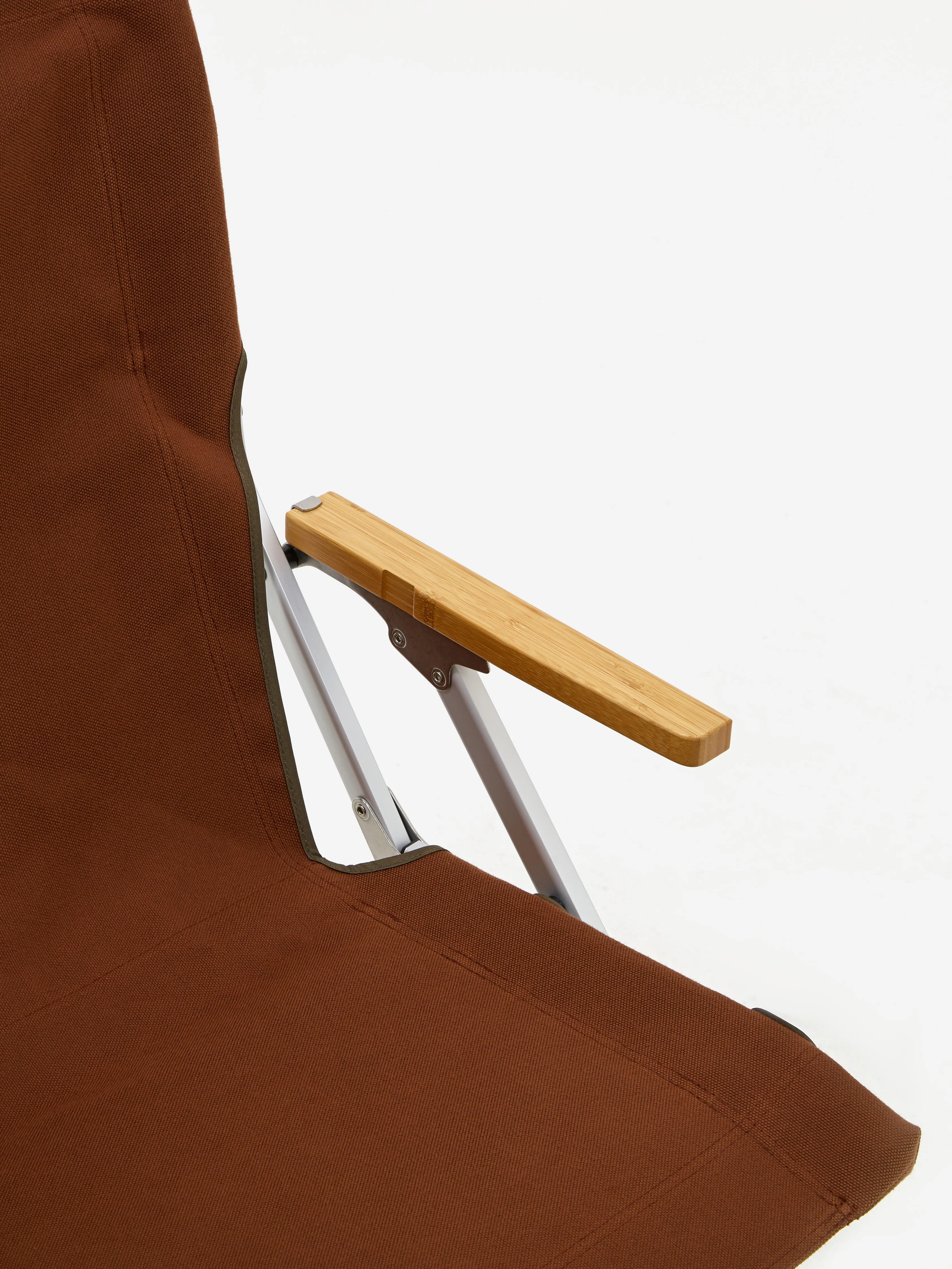 Snow Peak Folding Low Chair 30 - Brown - Image 2