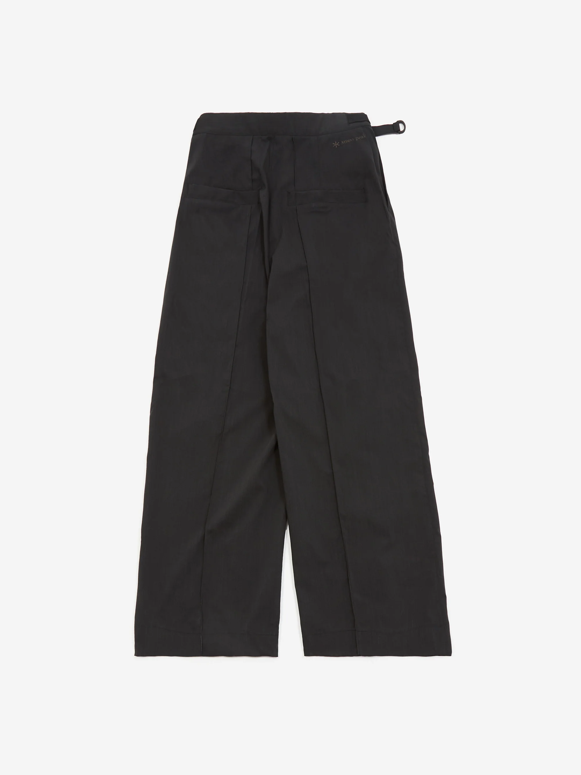 Snow Peak FR Stretch Wide-Leg Pants - Black - Image 6