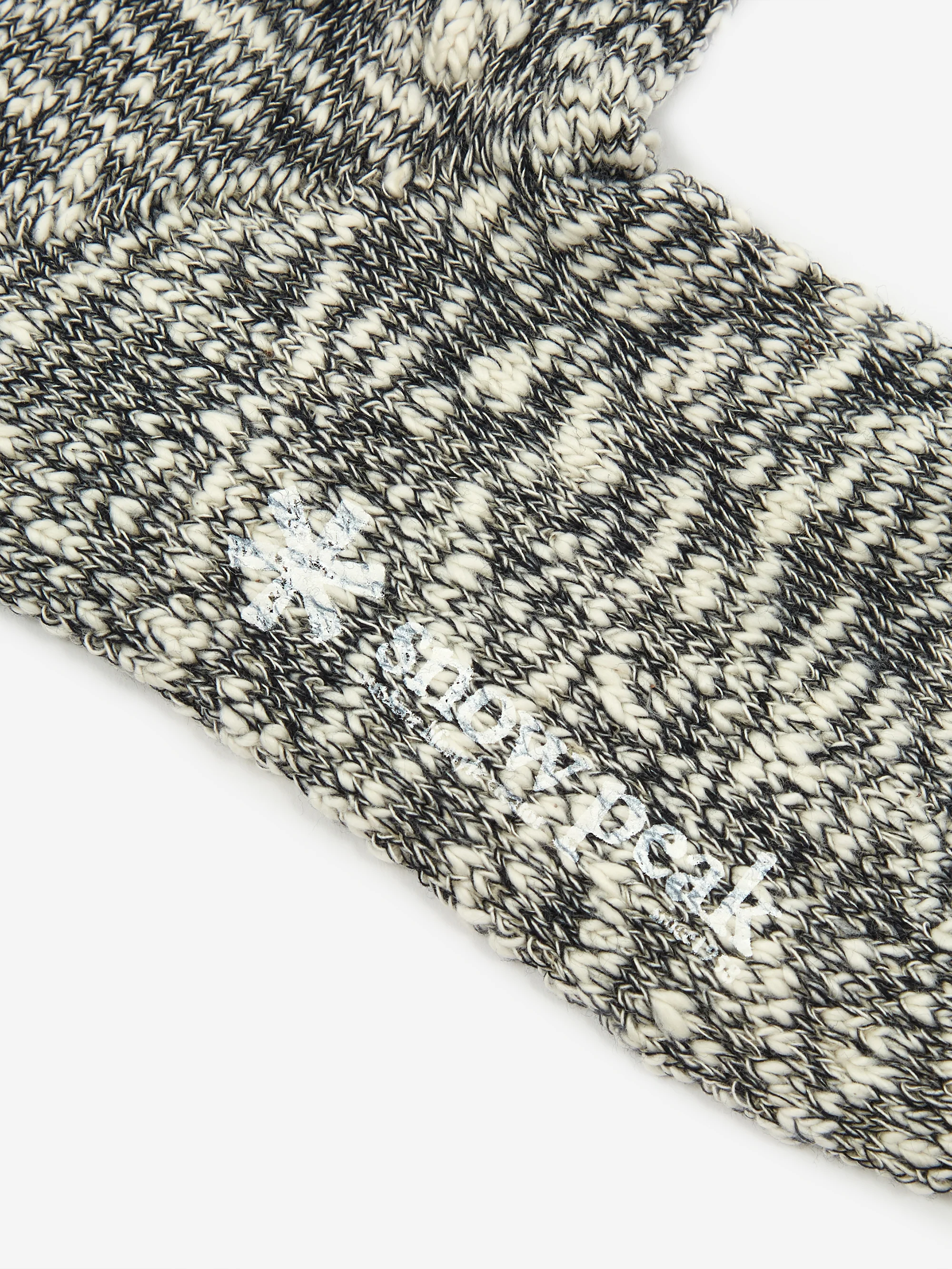 Snow Peak Gara Gara Sock - Navy - Image 3