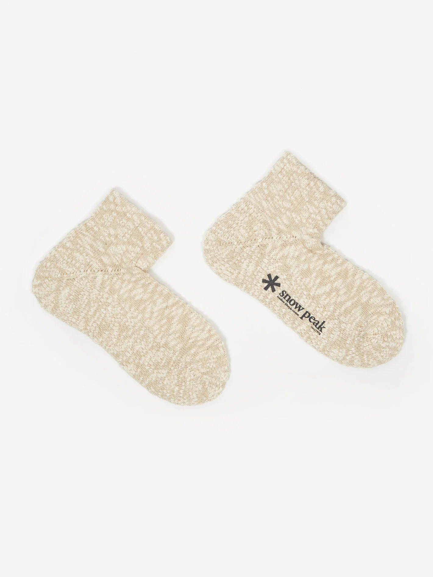 Snow Peak Gara Gara Sock W - Ivory