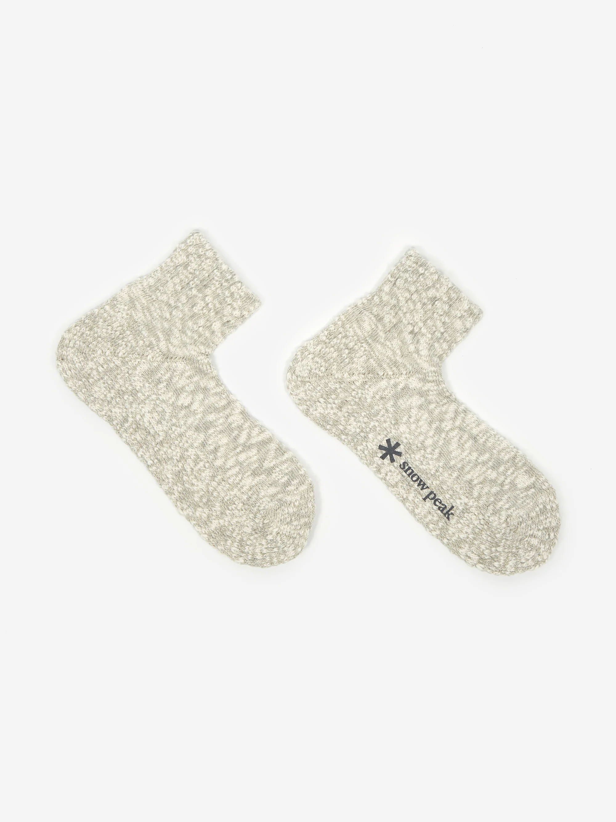 Snow Peak Gara Gara Socks - Grey