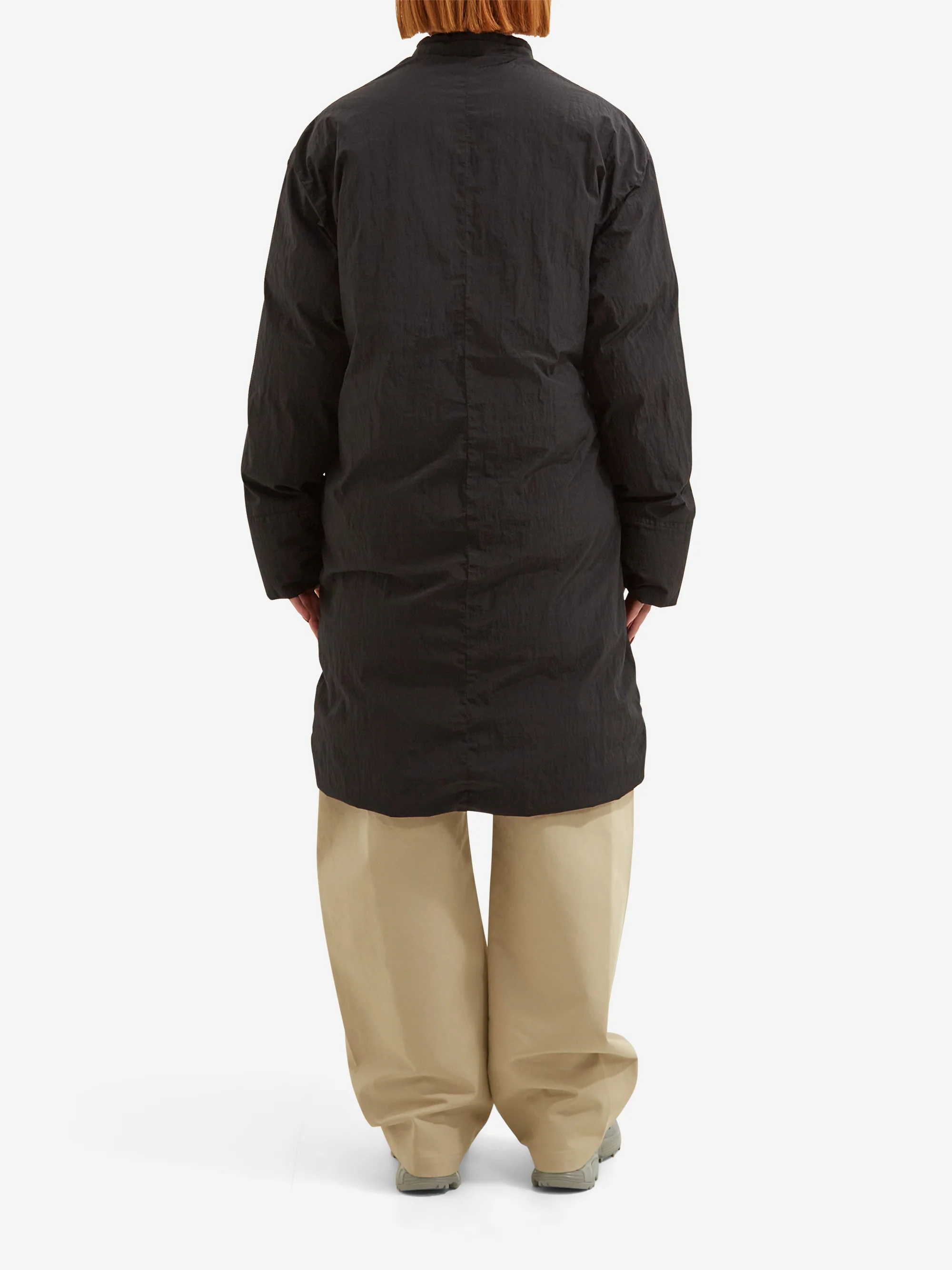 Snow Peak Garment Dyed Down Coat - Black - Image 4