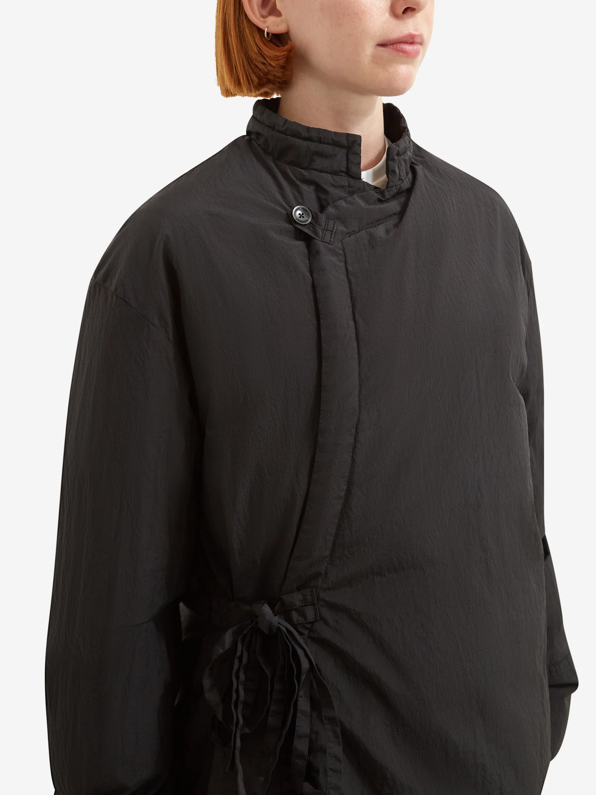 Snow Peak Garment Dyed Down Coat - Black - Image 5