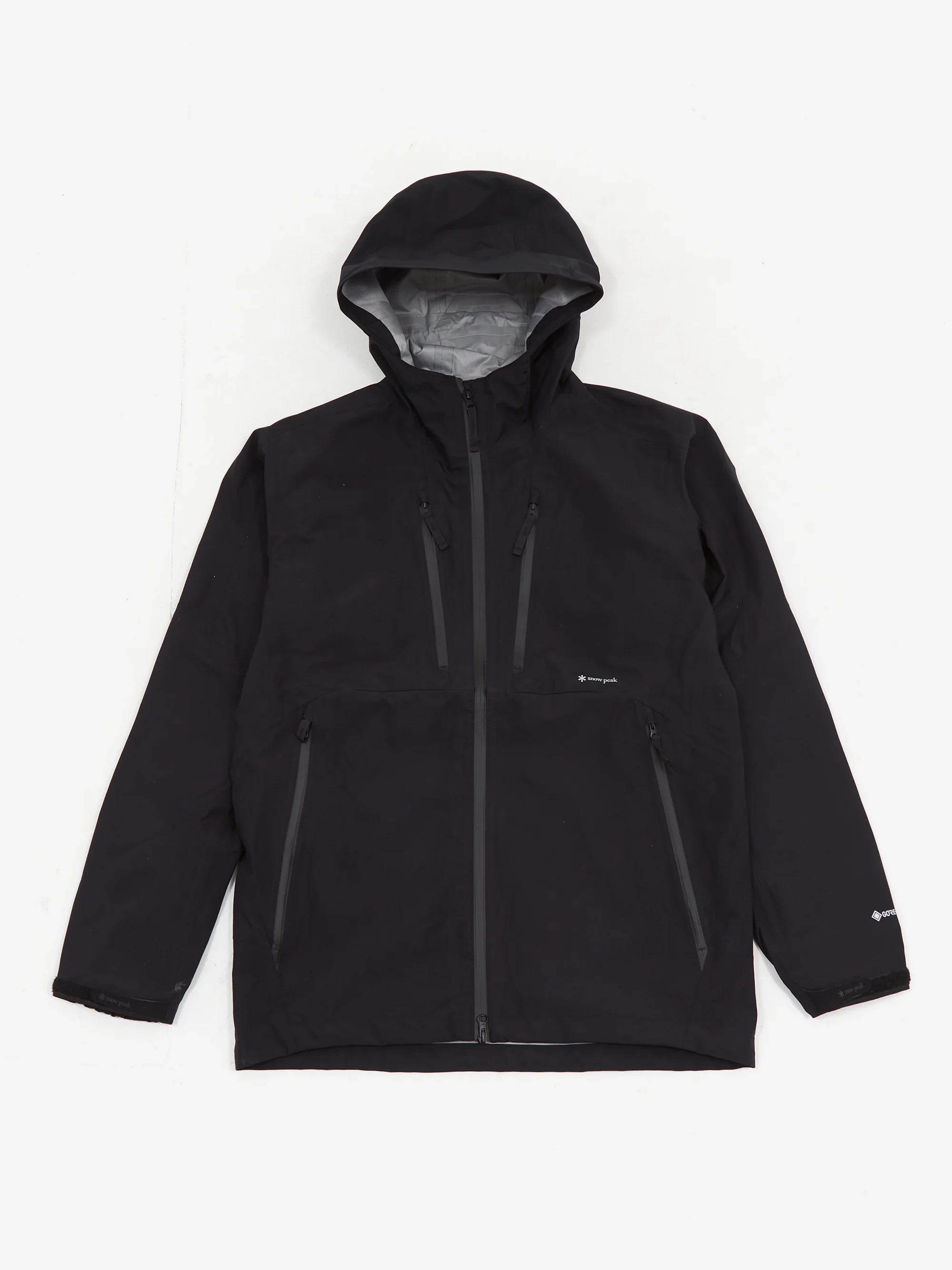 Snow Peak Gore-Tex Rain Jacket - Black