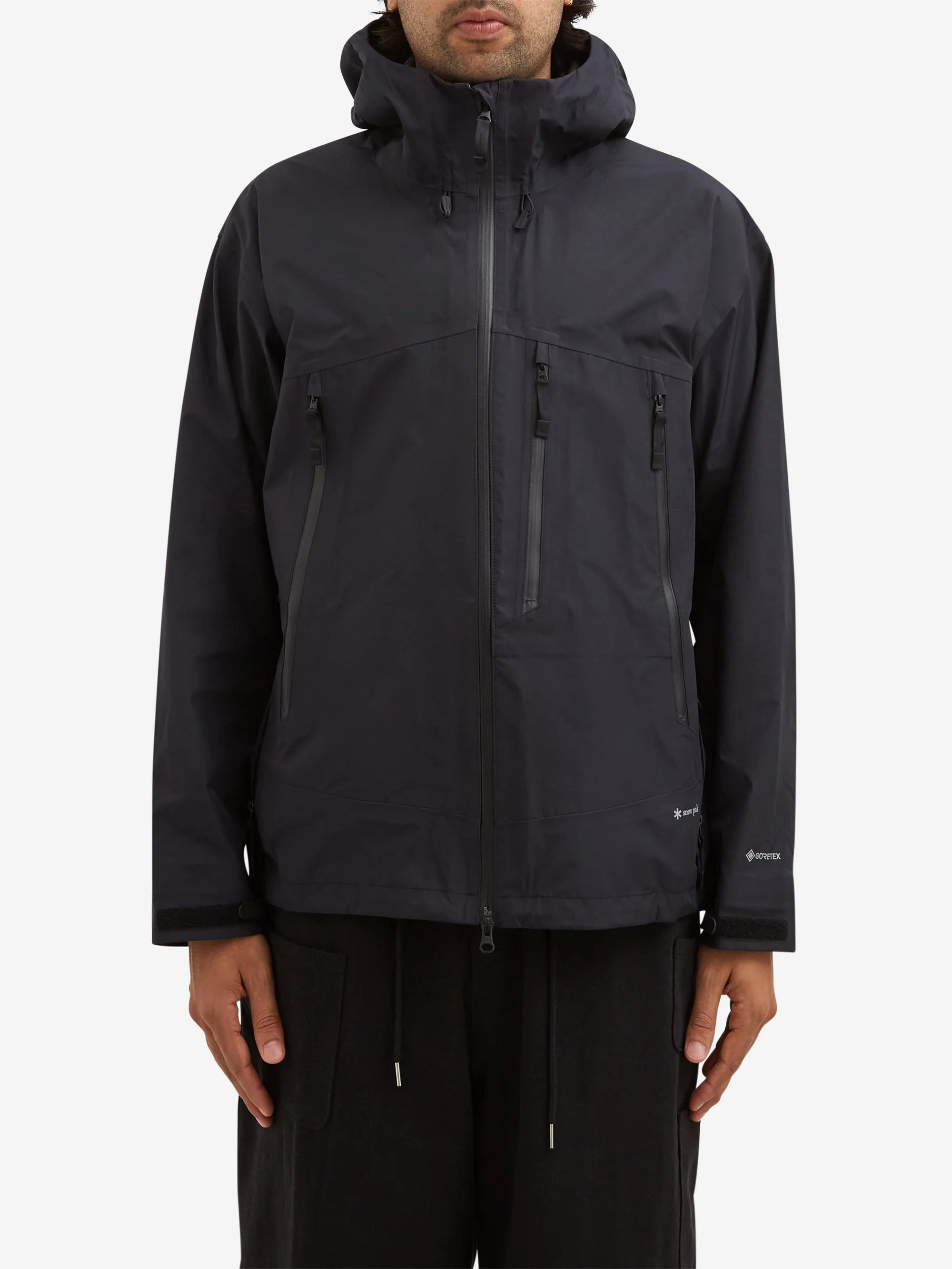 Snow Peak Gore-Tex Rain Jacket - Black - Image 3