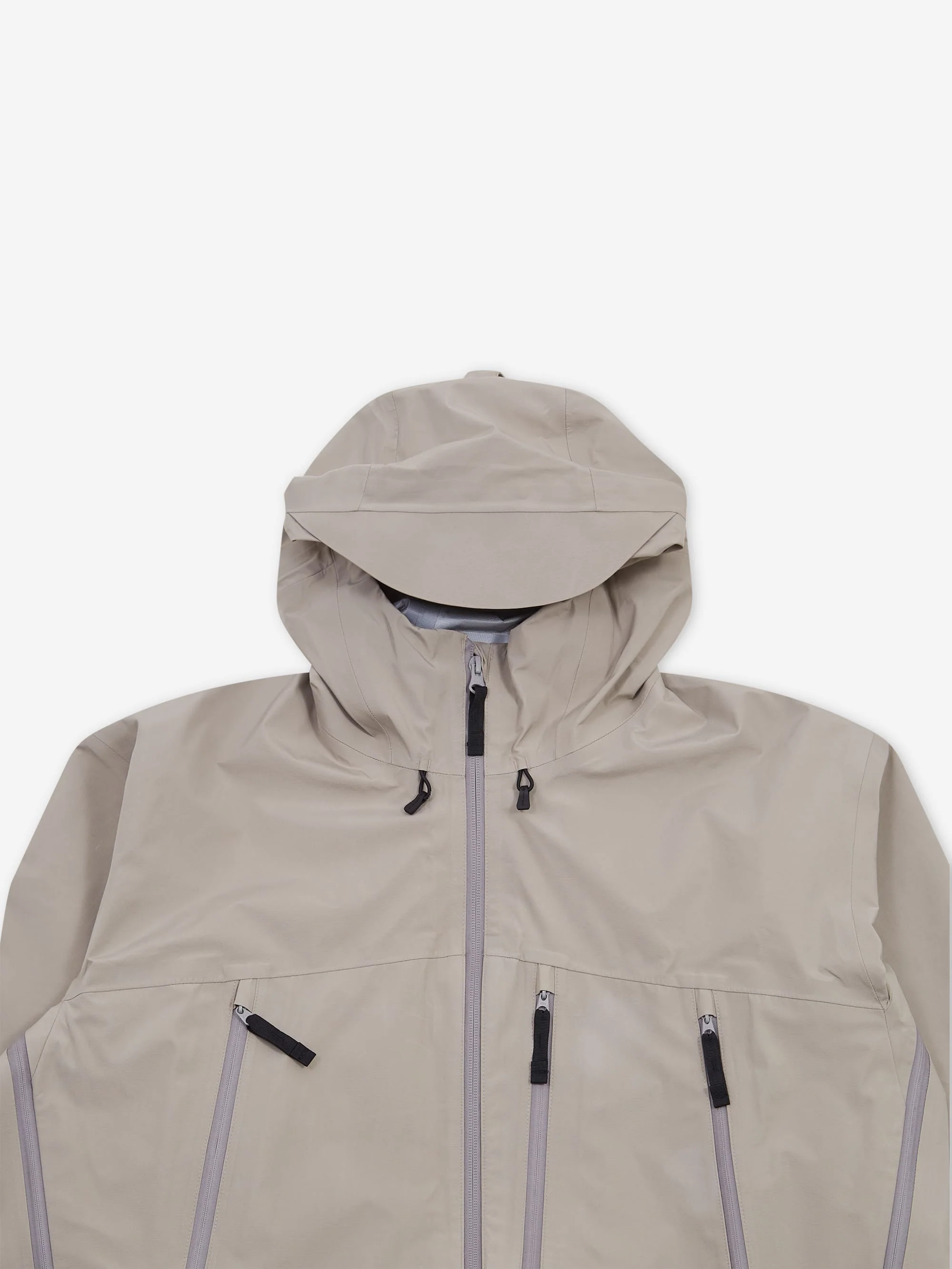 Snow Peak GORE-TEX Rain Jacket - Greige - Image 2