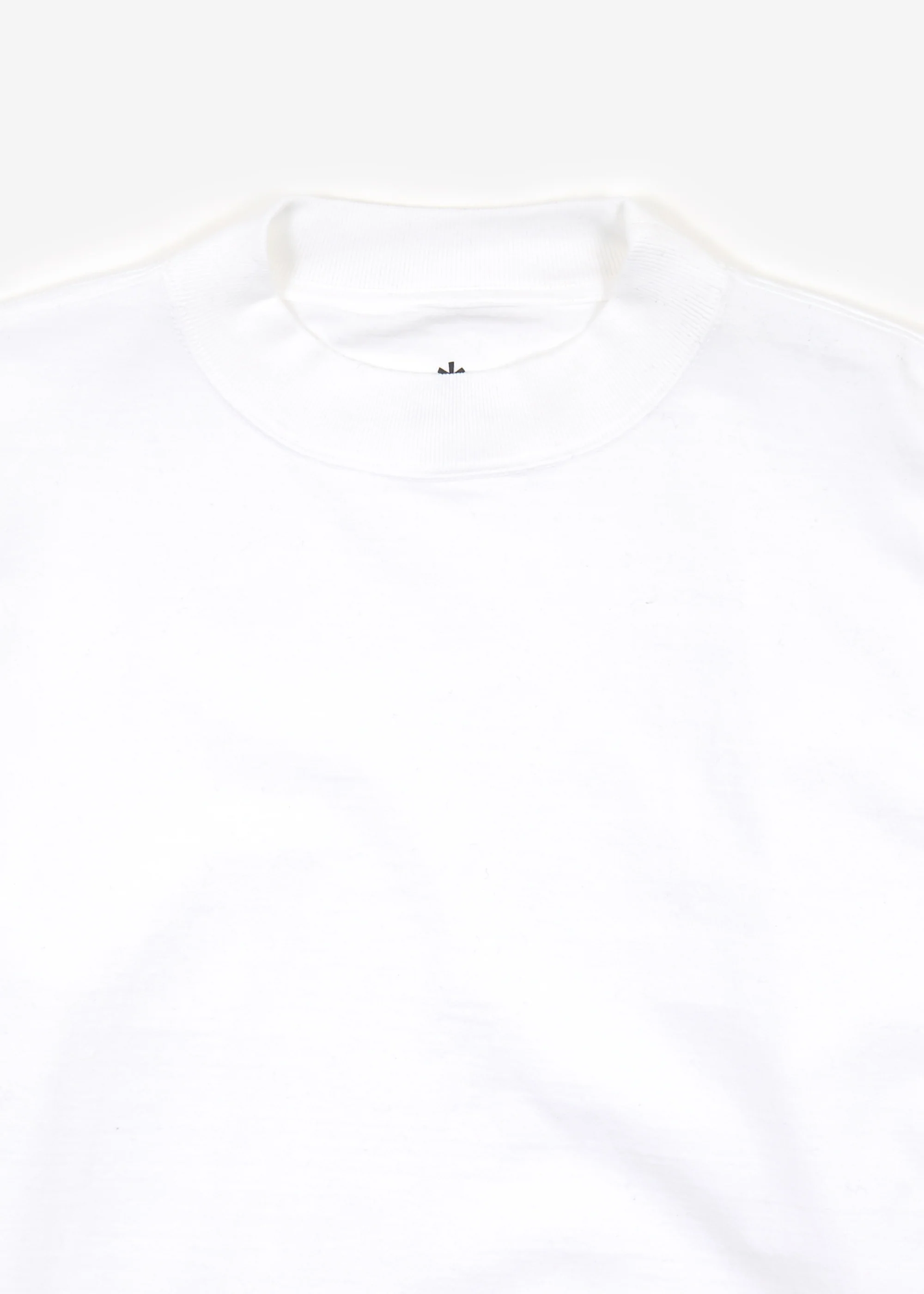Snow Peak Heavy Cotton Mockneck Longsleeve T-Shirt - White - Image 5