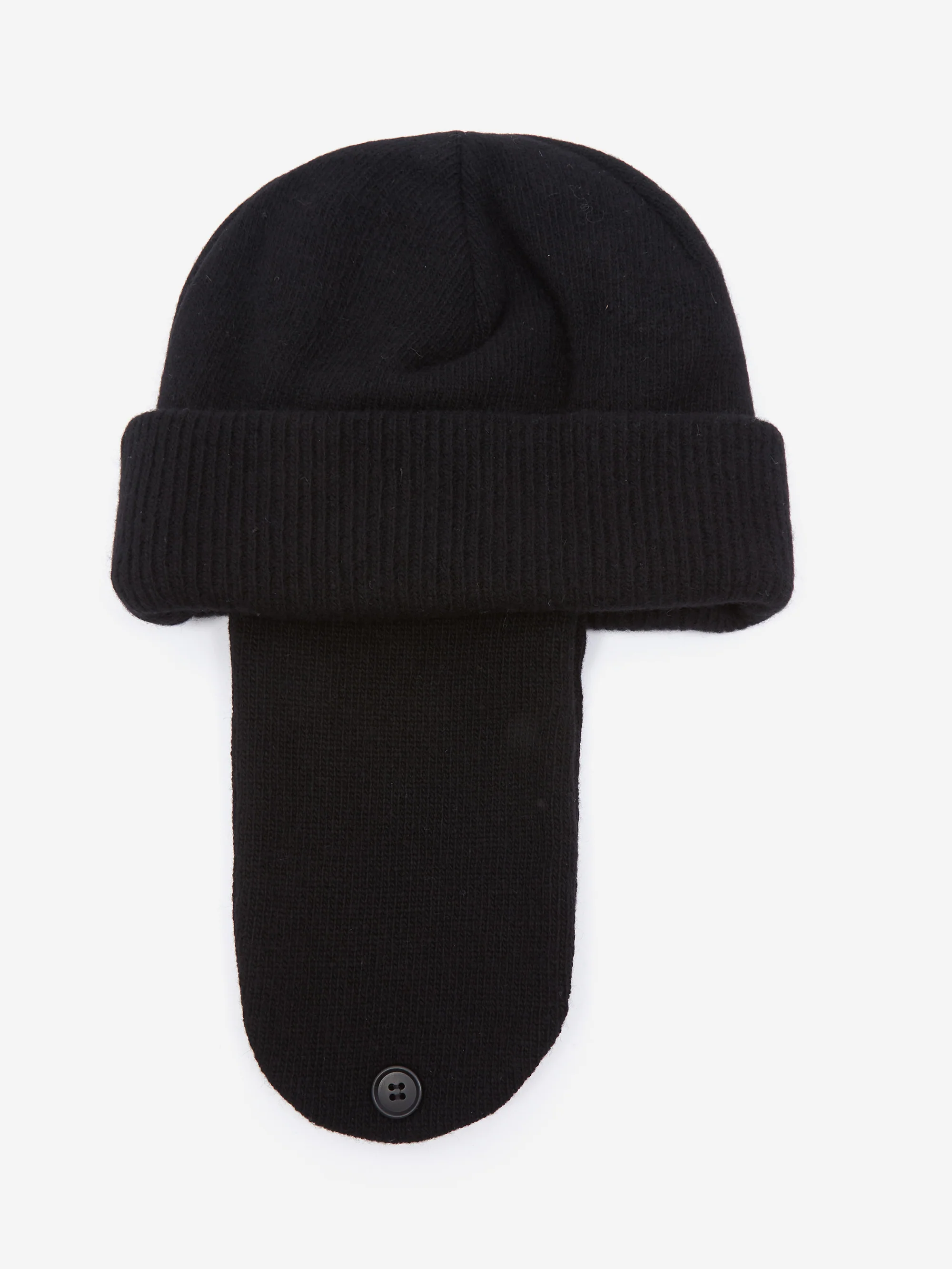 Snow Peak Knit Flight Cap - Black