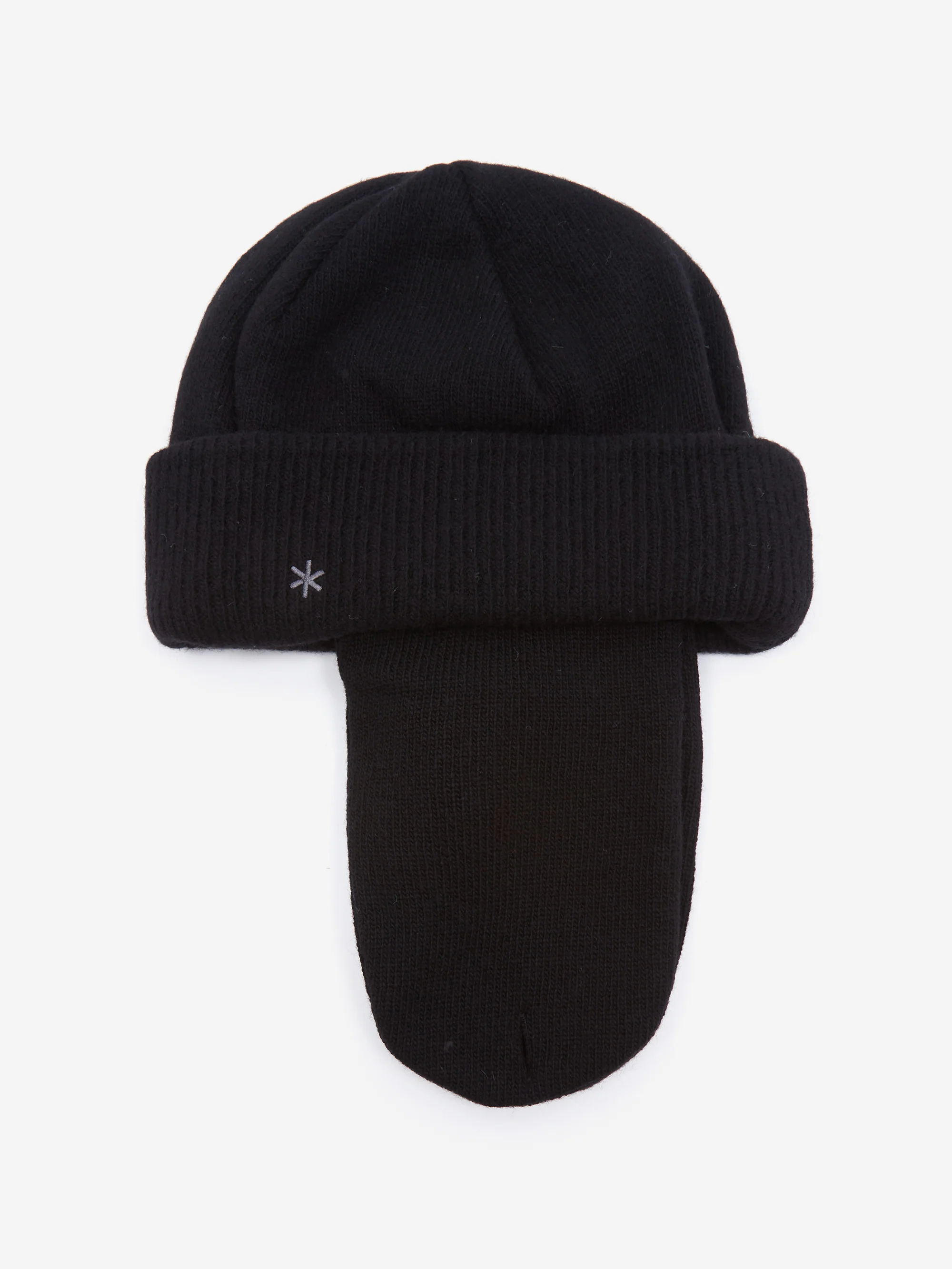 Snow Peak Knit Flight Cap - Black - Image 4