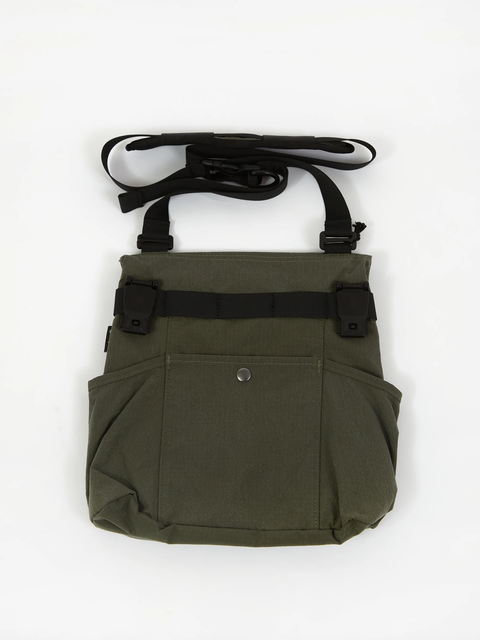 Snow Peak Lightweight Taslan Ripstop Shoulder Bag - Olive