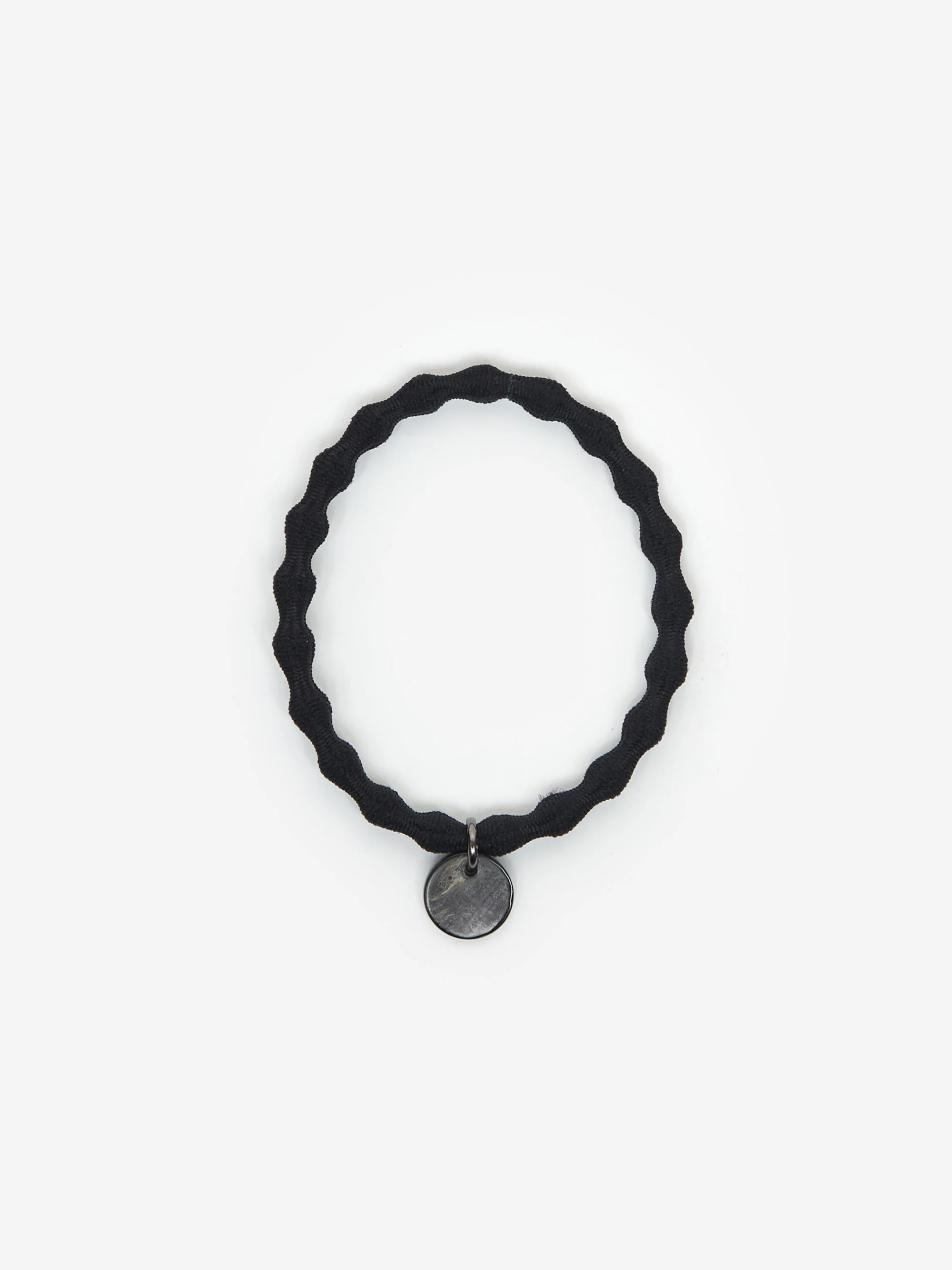 Snow Peak Logo-charm Hair Tie - Black - Image 3