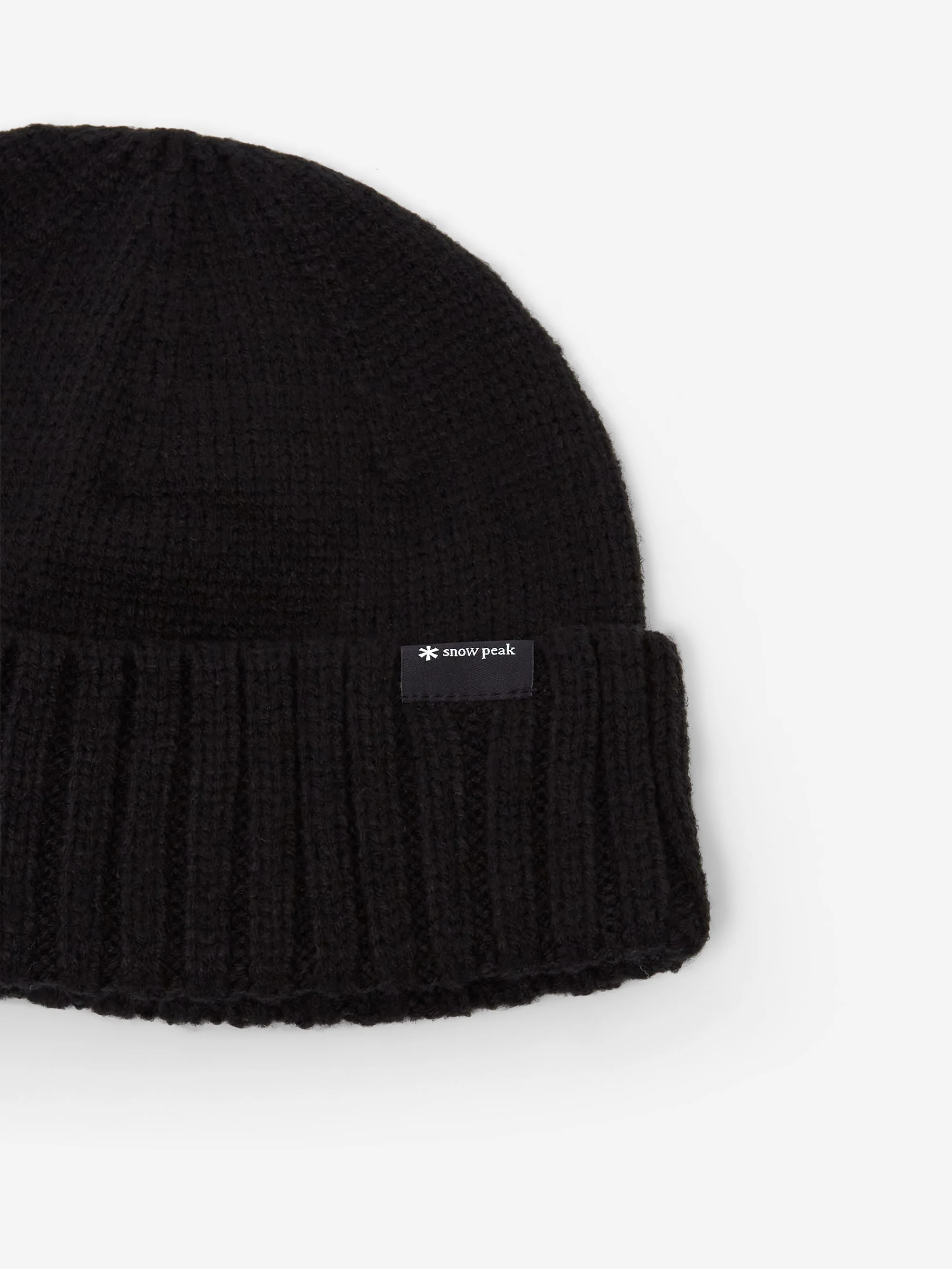 Snow Peak NSD Knit Skull Cap - Black - Image 2