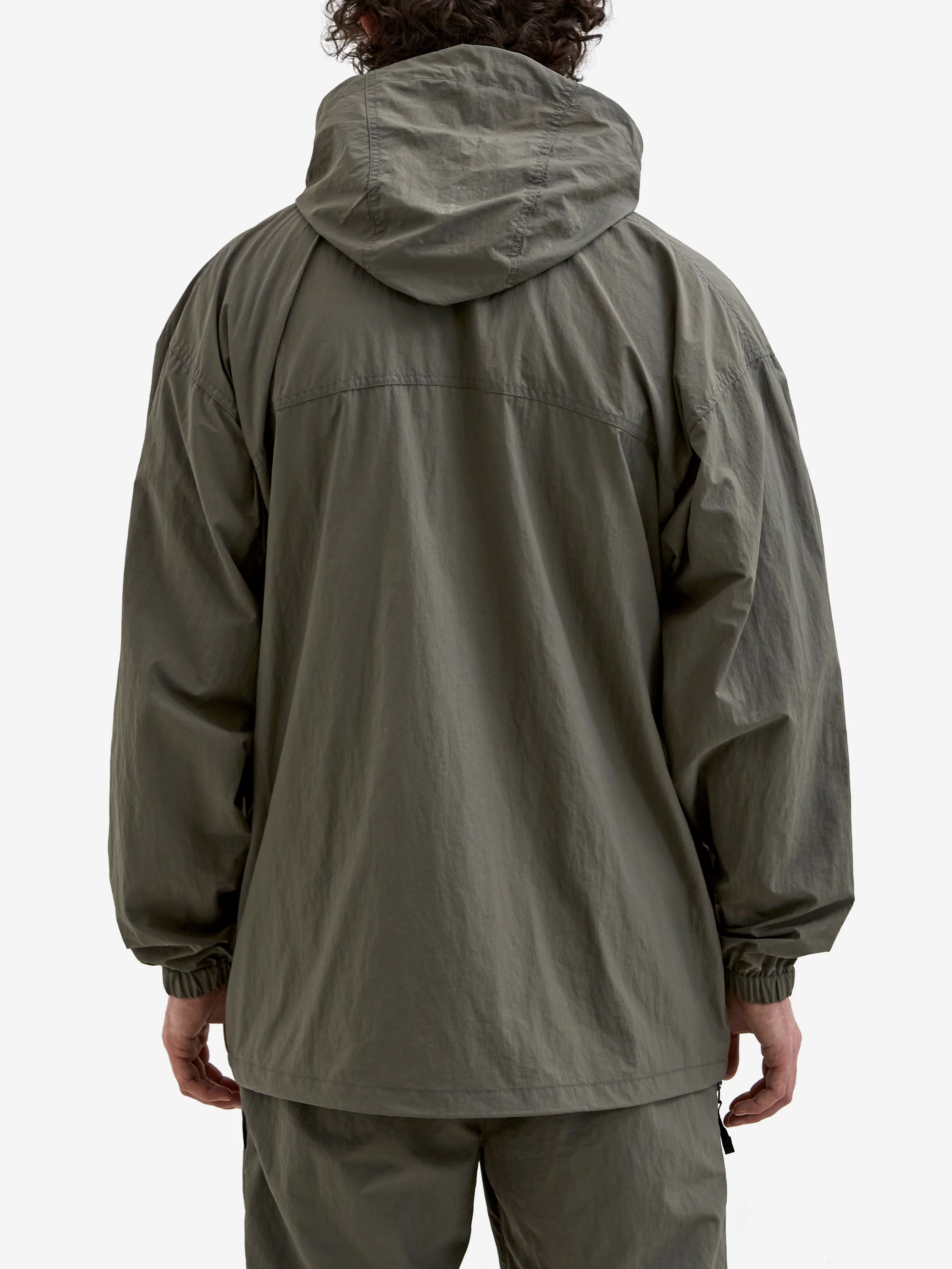 Snow Peak Nylon Tussah Jacket - Light Olive - Image 6