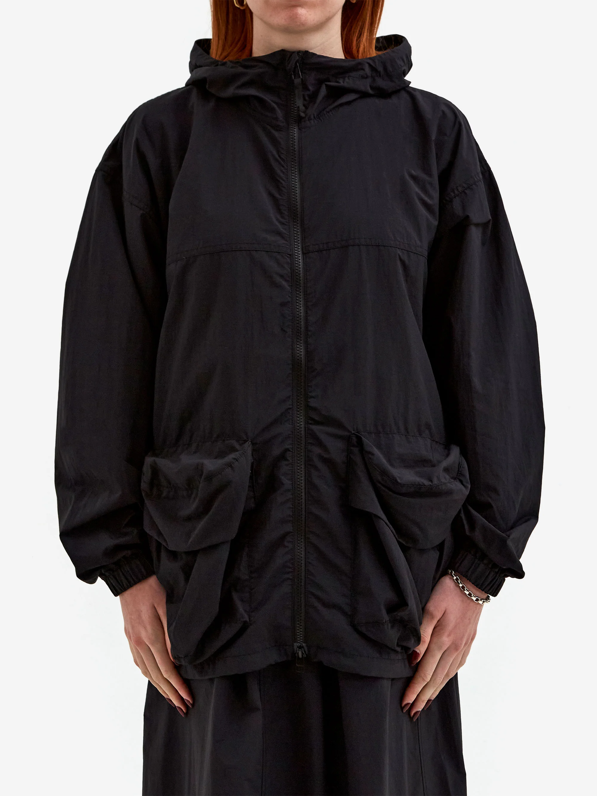 Snow Peak Nylon Tussah Jacket W - Black - Image 2