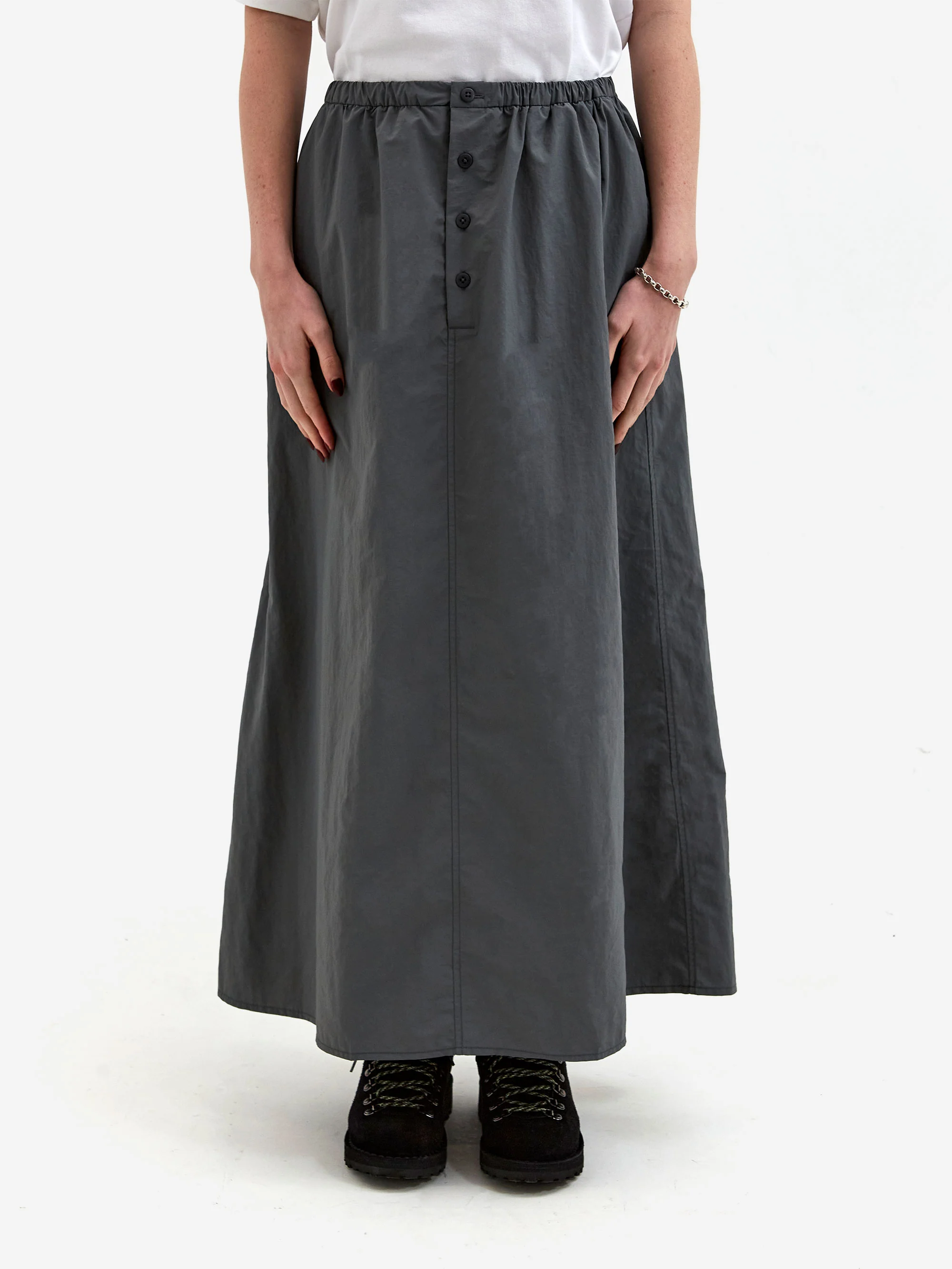 Snow Peak Nylon Tussah Skirt - Grey
