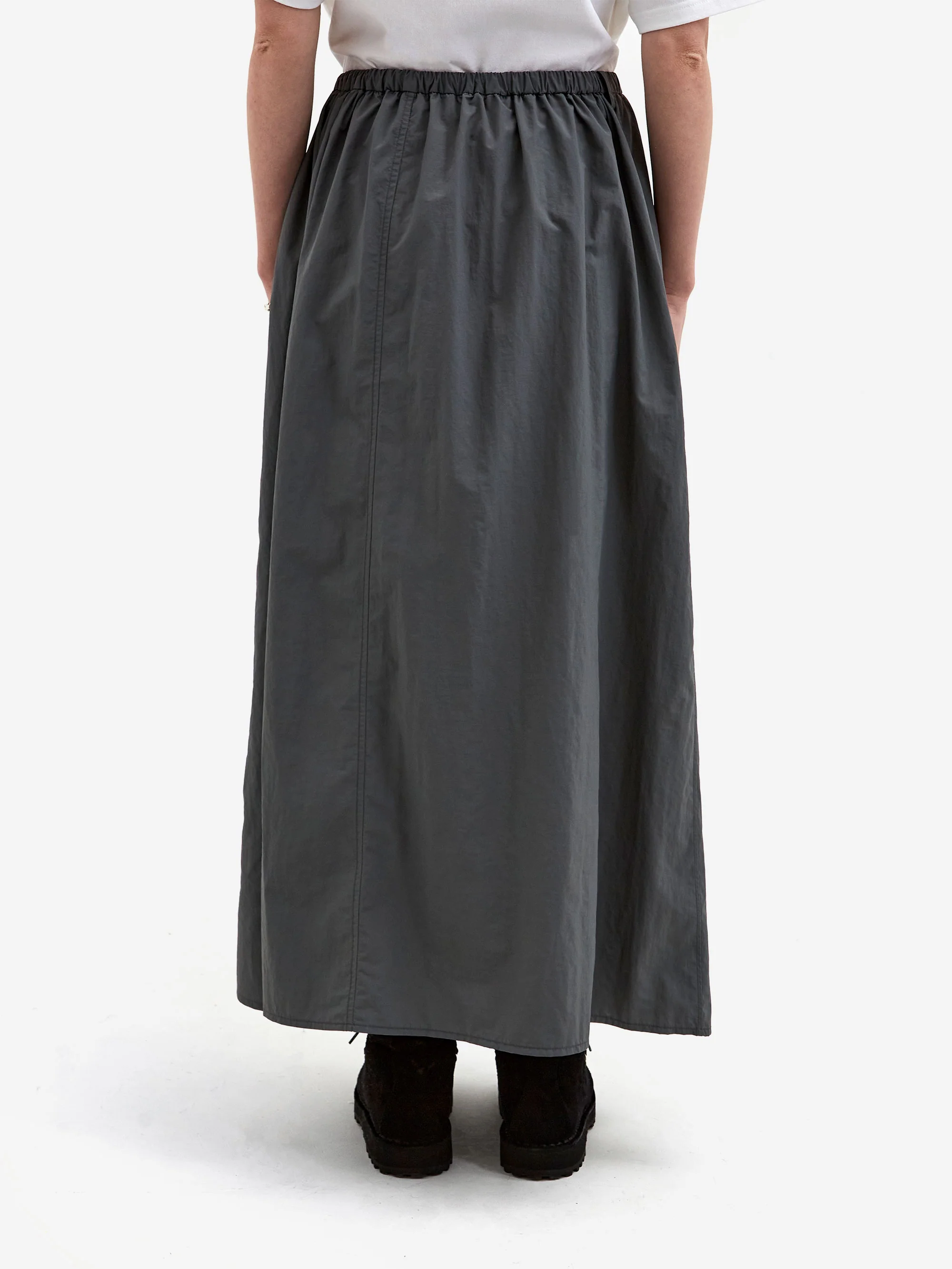 Snow Peak Nylon Tussah Skirt - Grey - Image 3