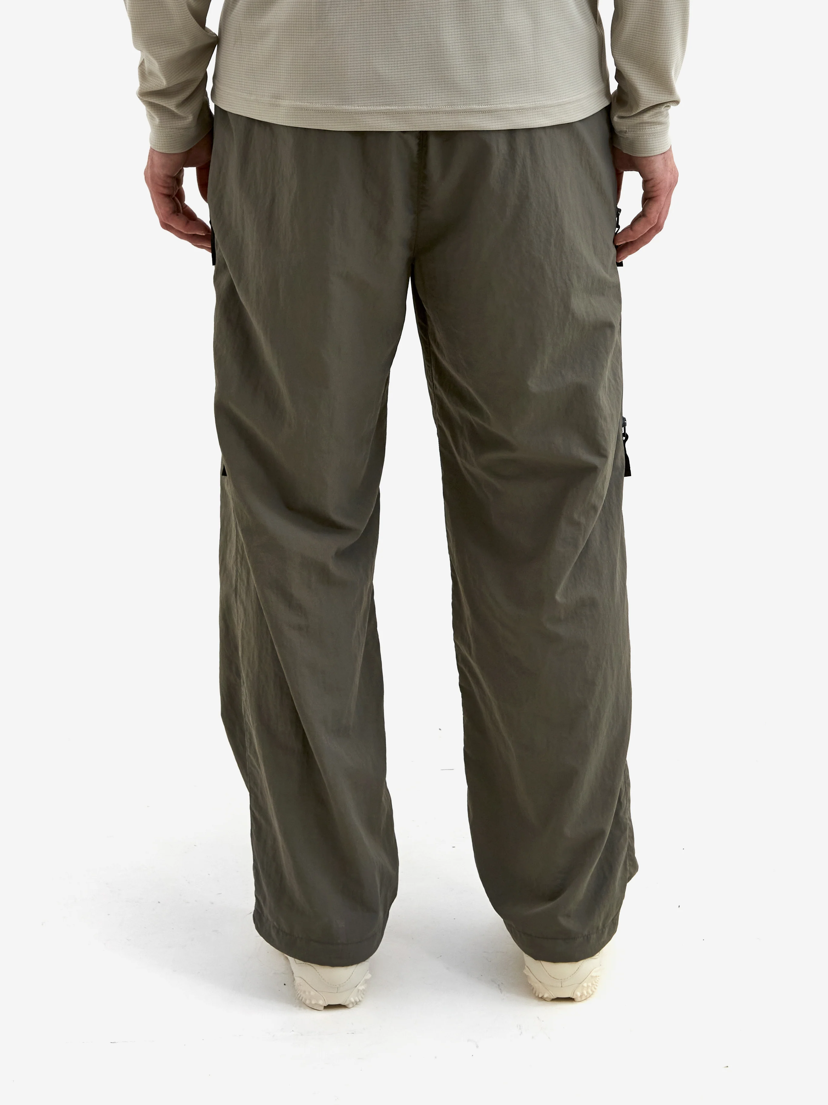 Snow Peak Nylon Tussah Utility Storage Pants - Light Olive - Image 6
