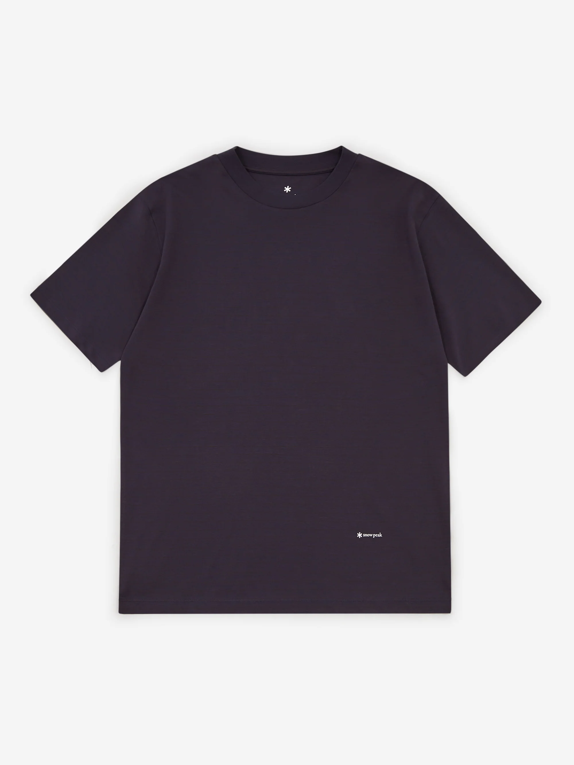 Snow Peak Organic Cotton Mercerized Border T-Shirt - Blue Border