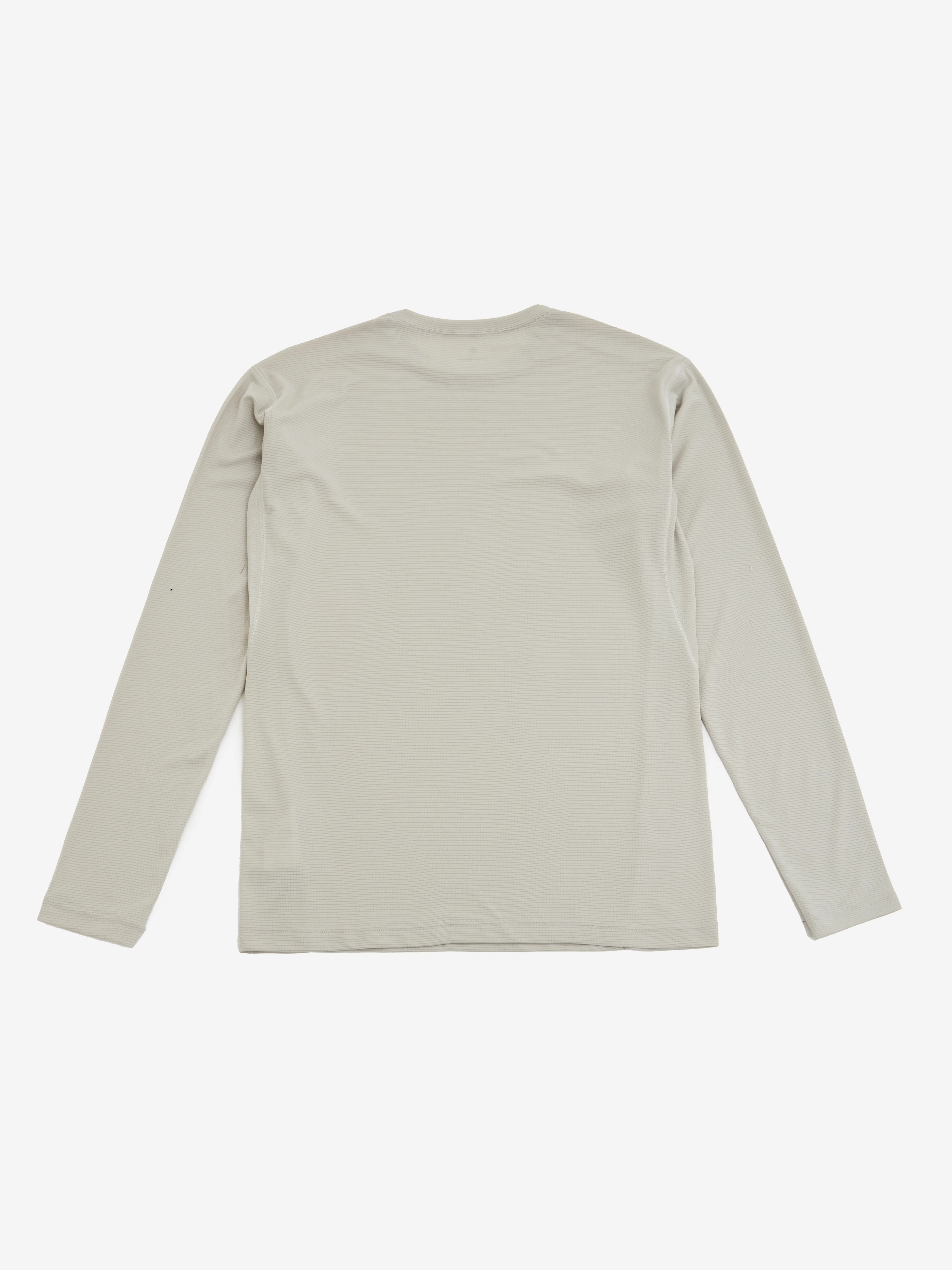 Snow Peak Pe Power Dry Long Sleeve T-Shirt - Ivory - Image 4