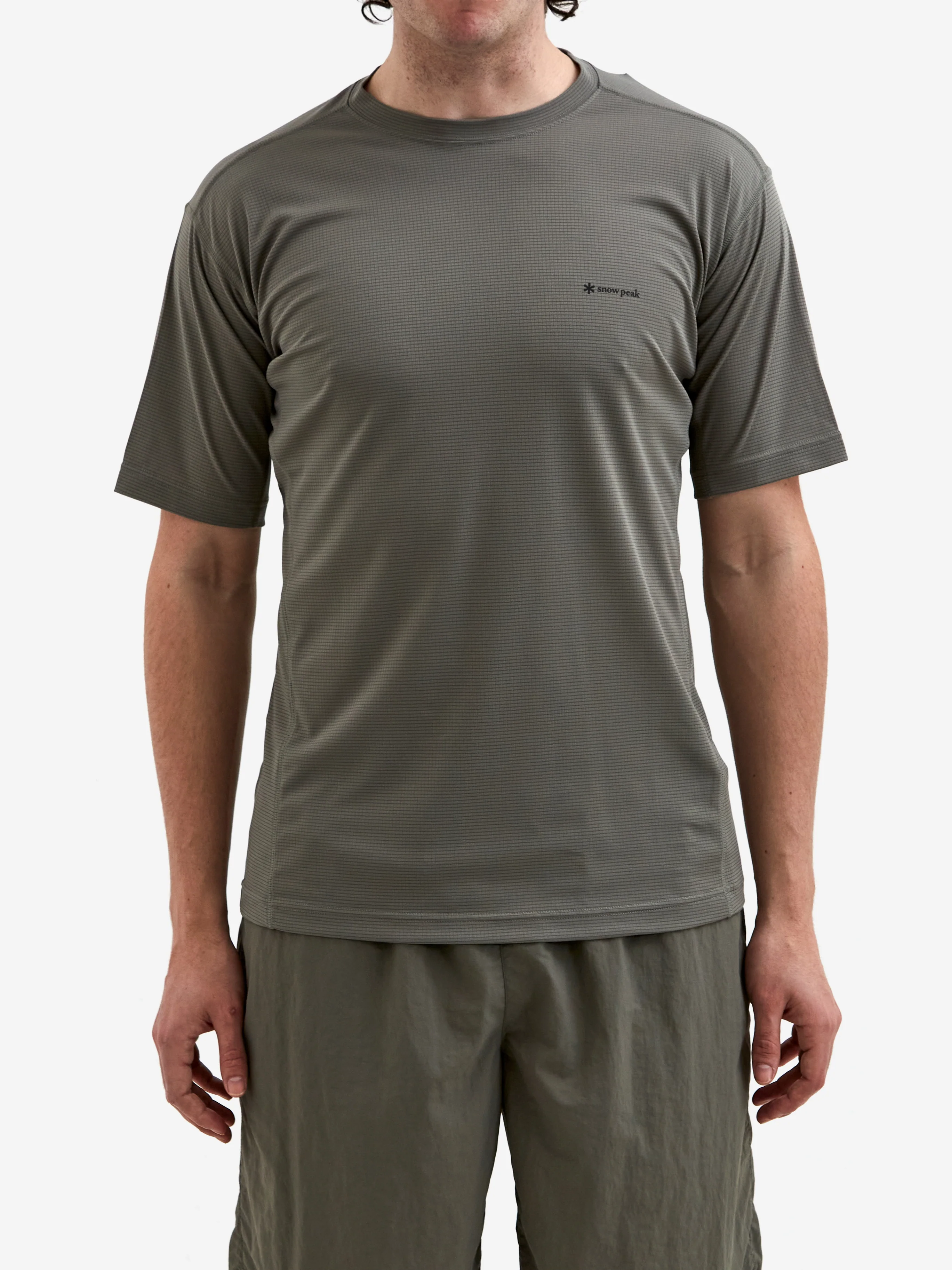 Snow Peak Pe Power Dry T-Shirt - Grey - Image 2