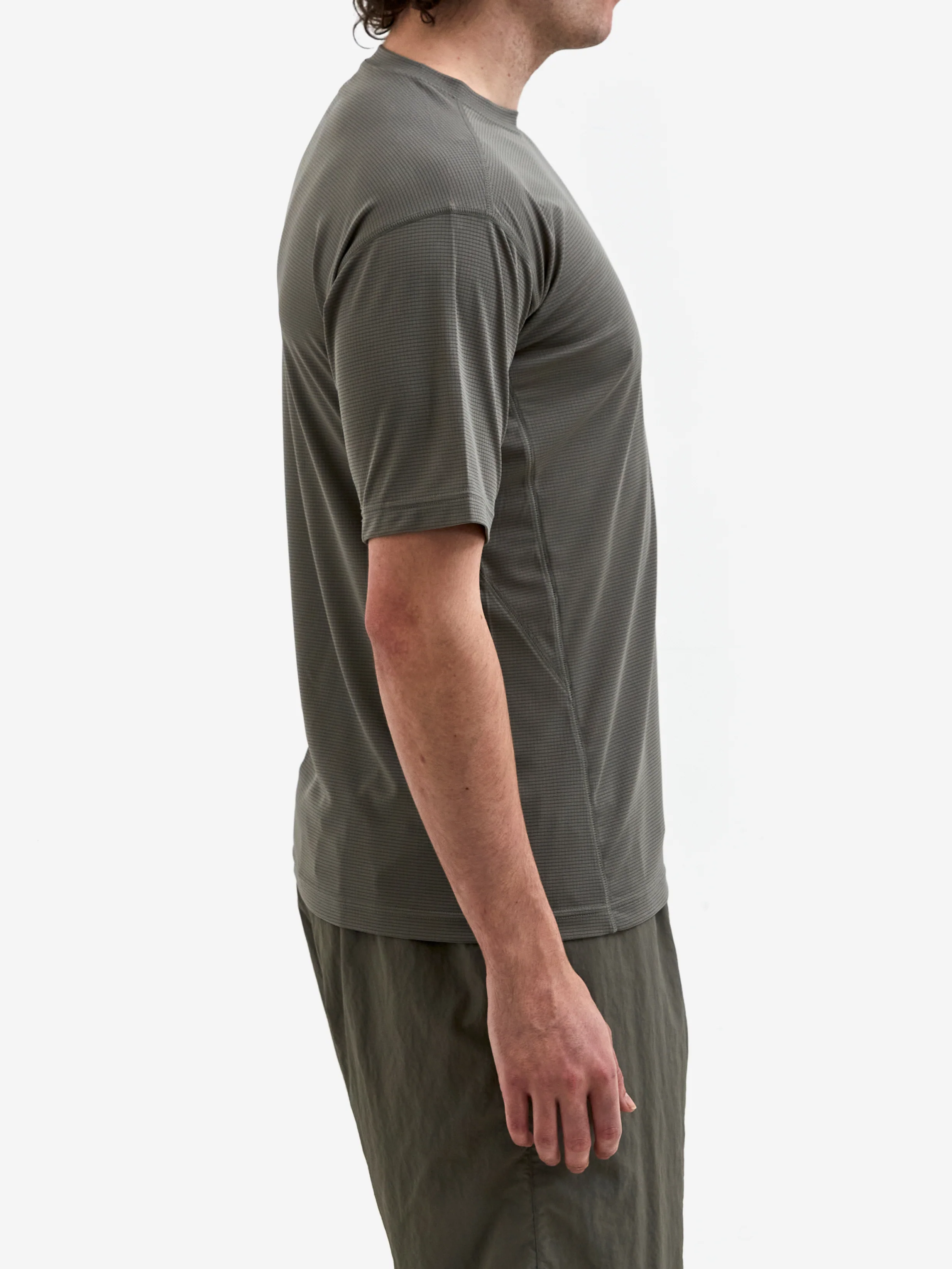 Snow Peak Pe Power Dry T-Shirt - Grey - Image 5