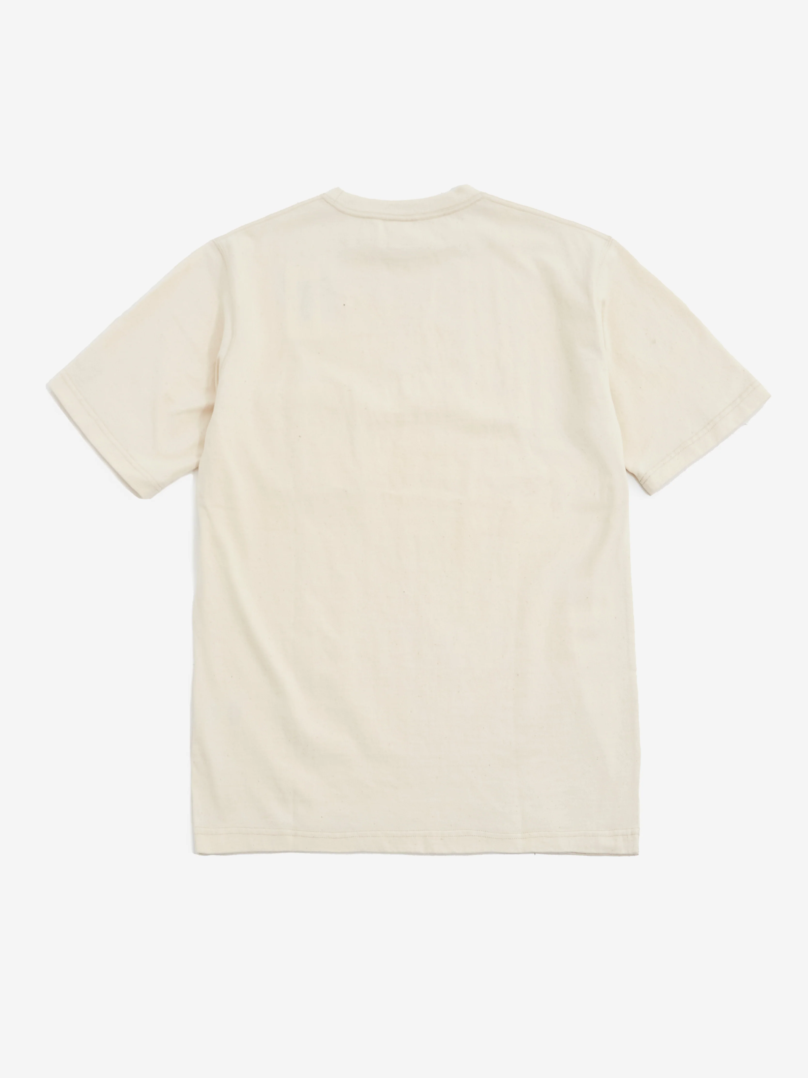Snow Peak Recycled Cotton Heavy T-Shirt - Ecru - Image 4