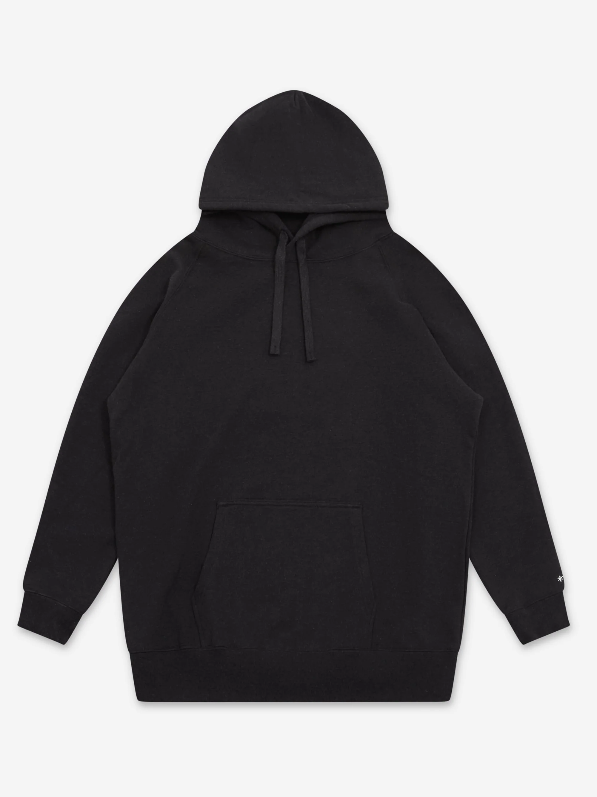 Snow Peak Recycled Cotton Hoodie - Black