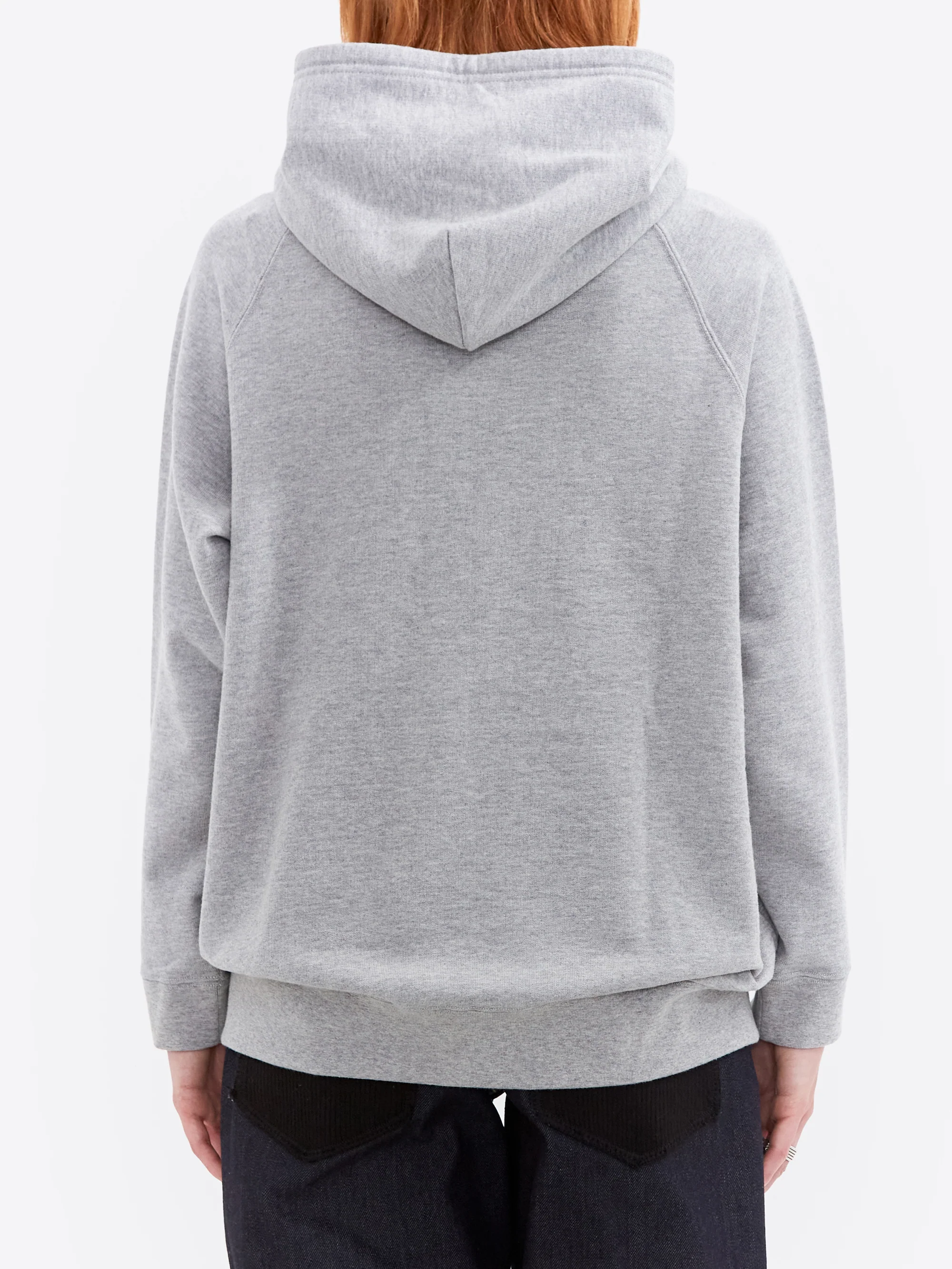 Snow Peak Recycled Cotton Pullover Hoodie W - M.Grey - Image 3