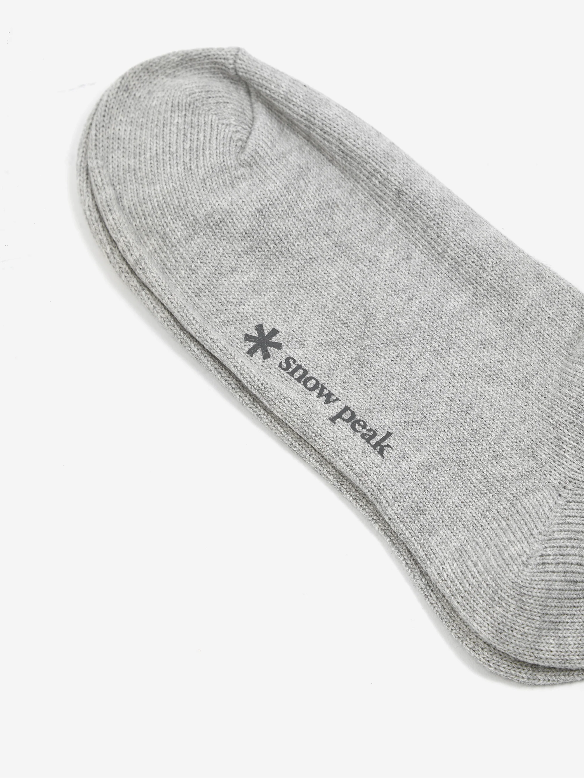 Snow Peak Recycled Cotton Sock M - Grey - Image 3