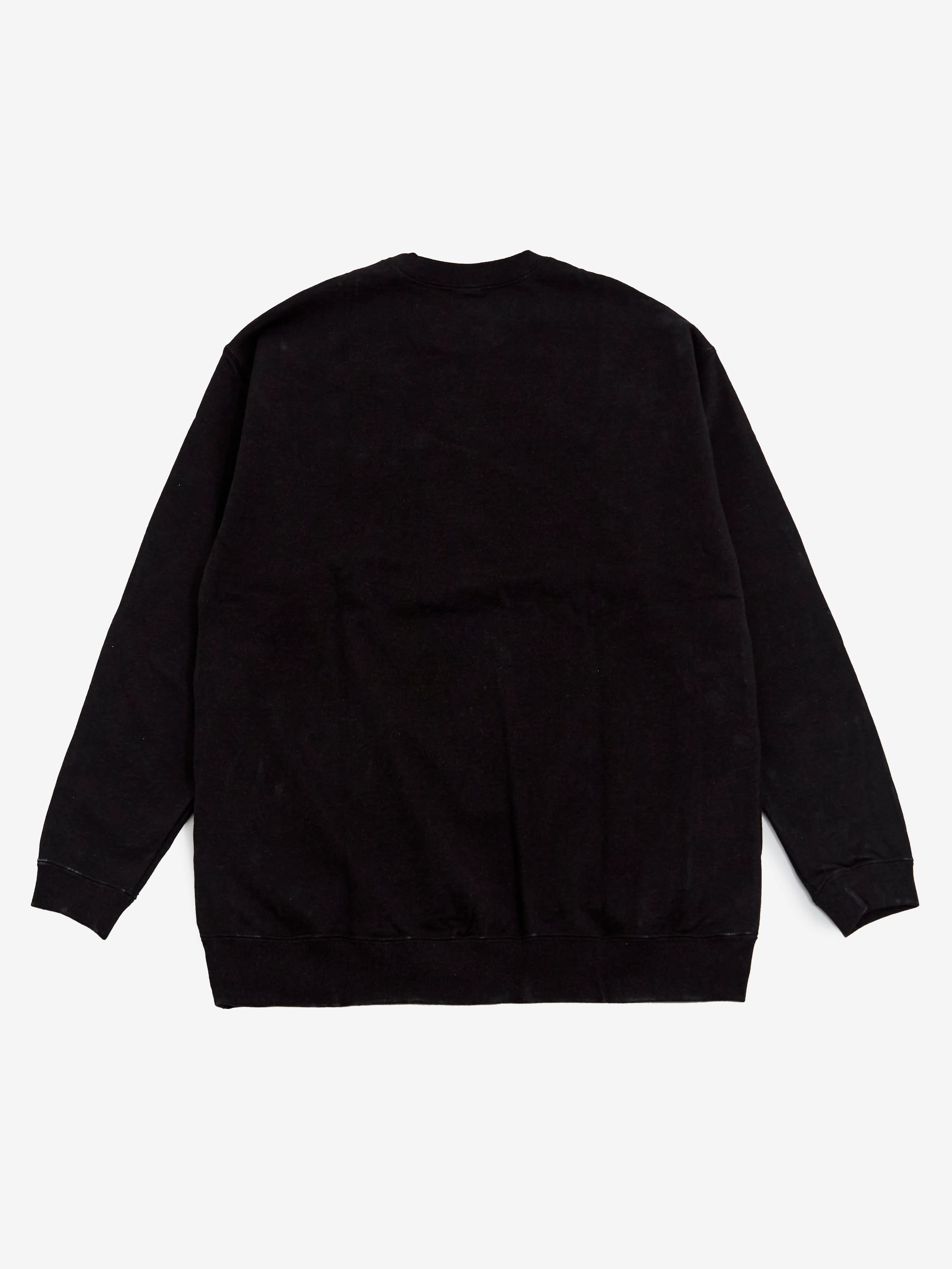 Snow Peak Recycled Cotton Sweat Crewneck - Black - Image 4