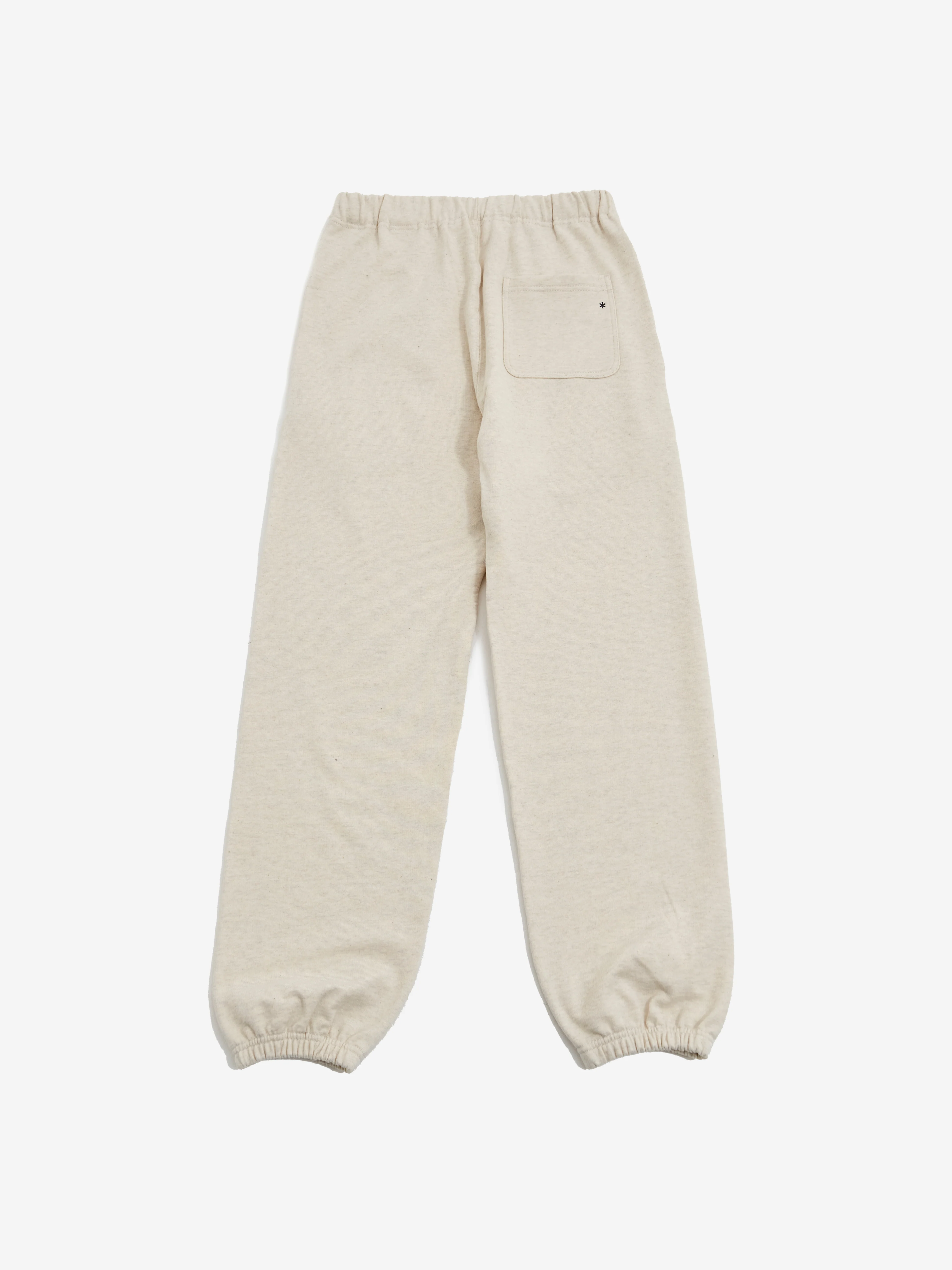 Snow Peak Recycled Cotton Sweat Pants - Oatmeal - Image 4