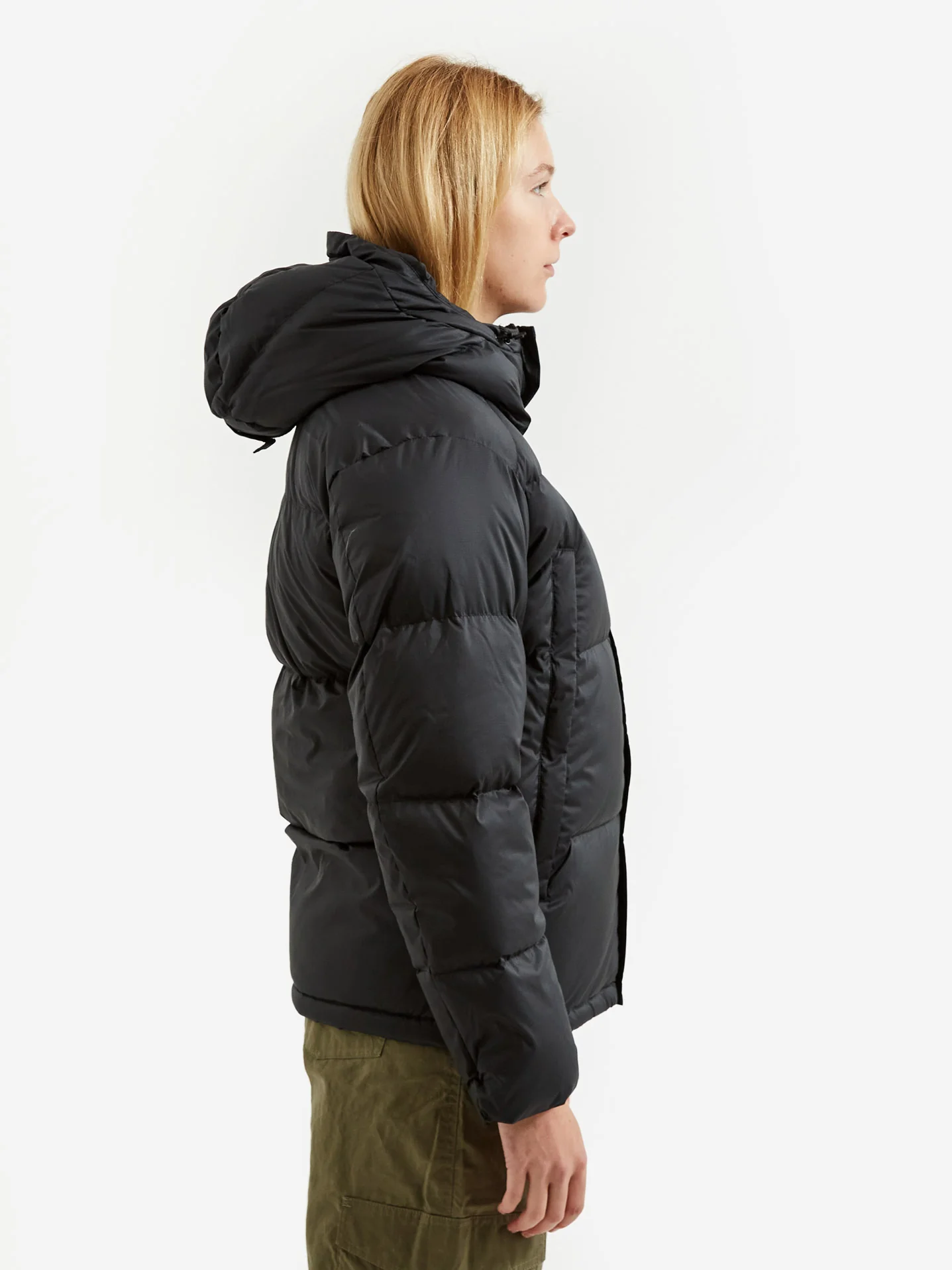 Snow Peak Recycled Light Down Jacket W - Black - Image 2