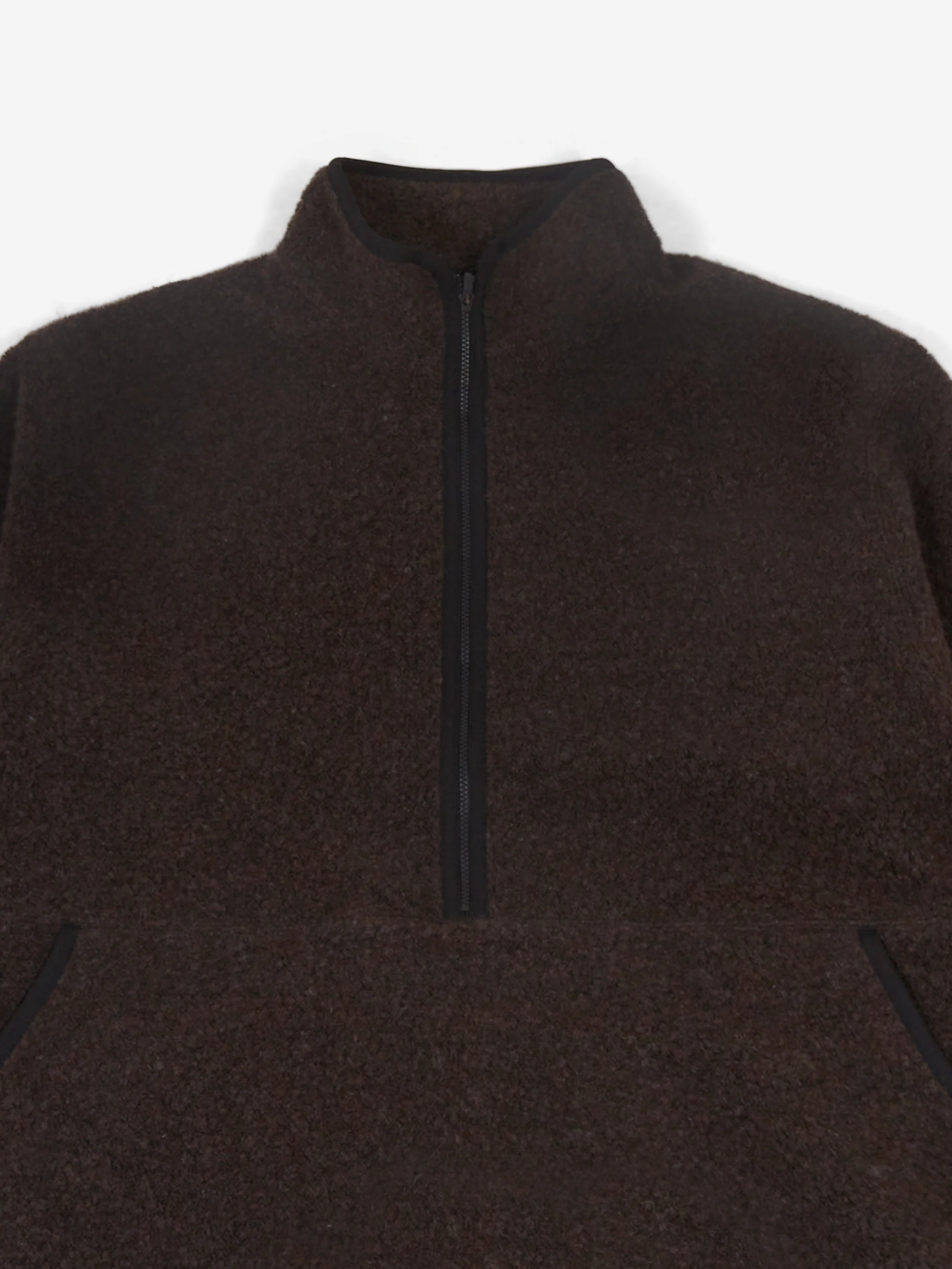Snow Peak Recycled Wool Boa Pullover W - Dark Brown - Image 2