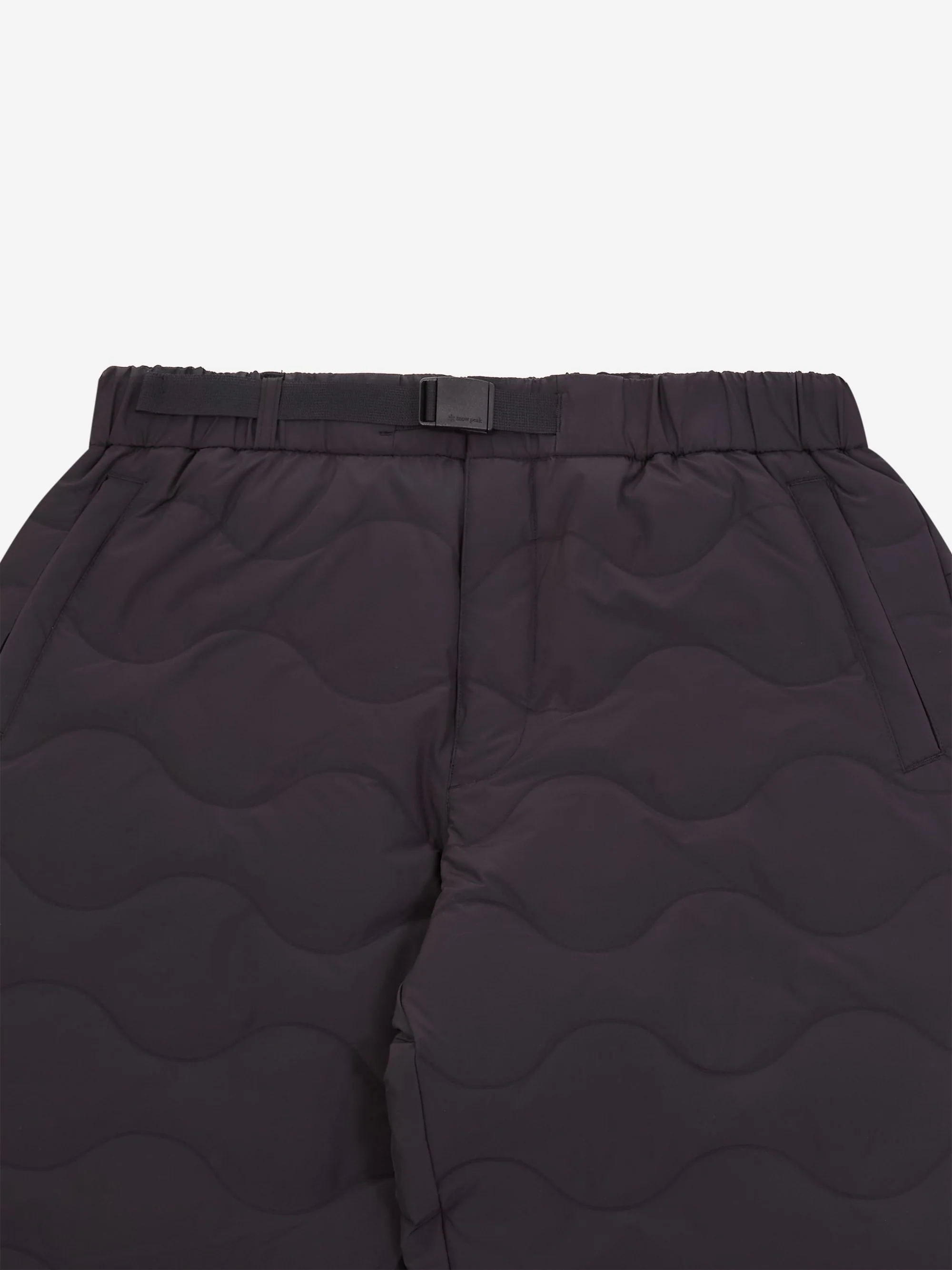 Snow Peak Seamless Quilted Down Pants - Black - Image 2