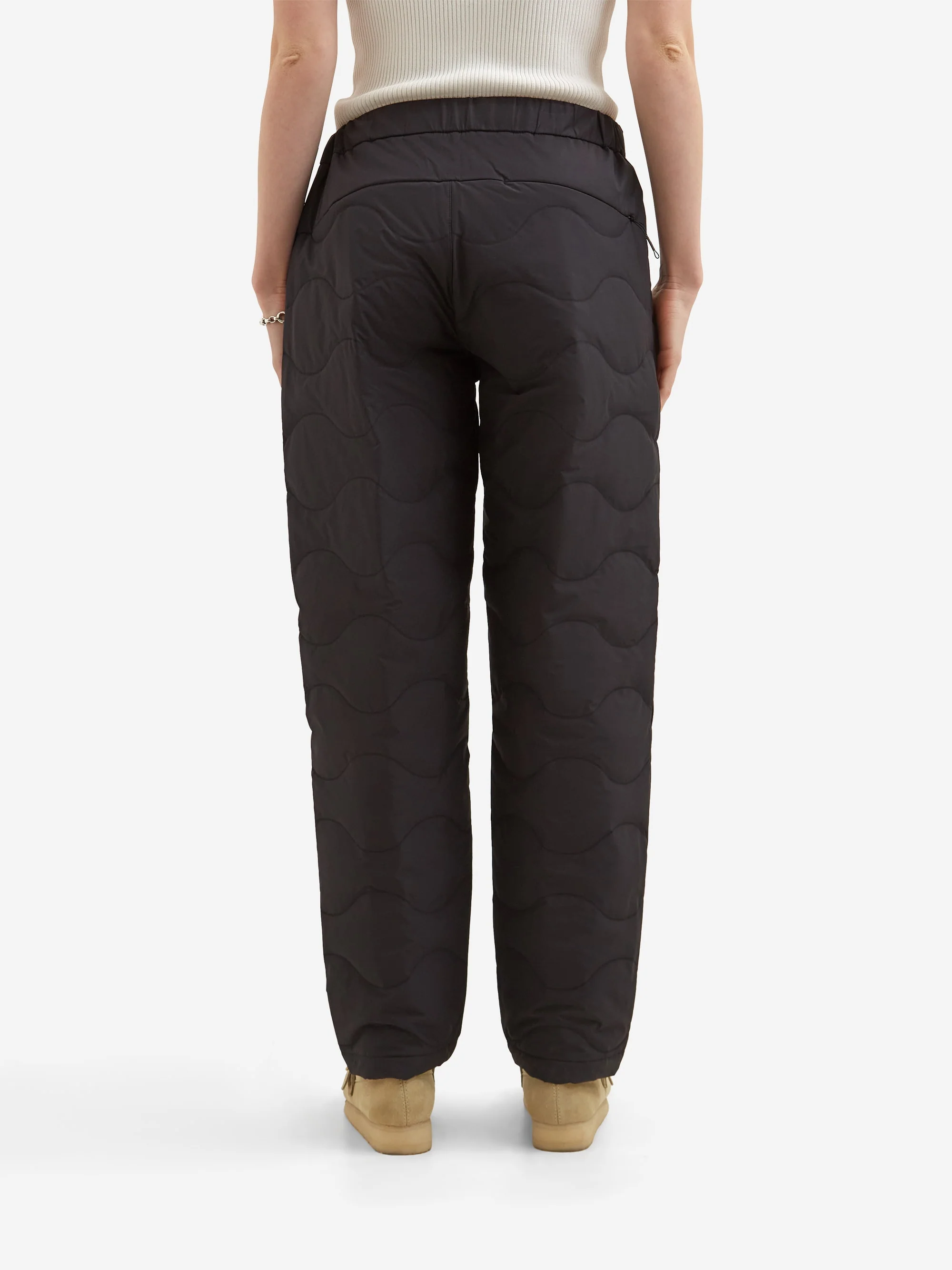 Snow Peak Seamless Quilted Down Pants W - Black - Image 3