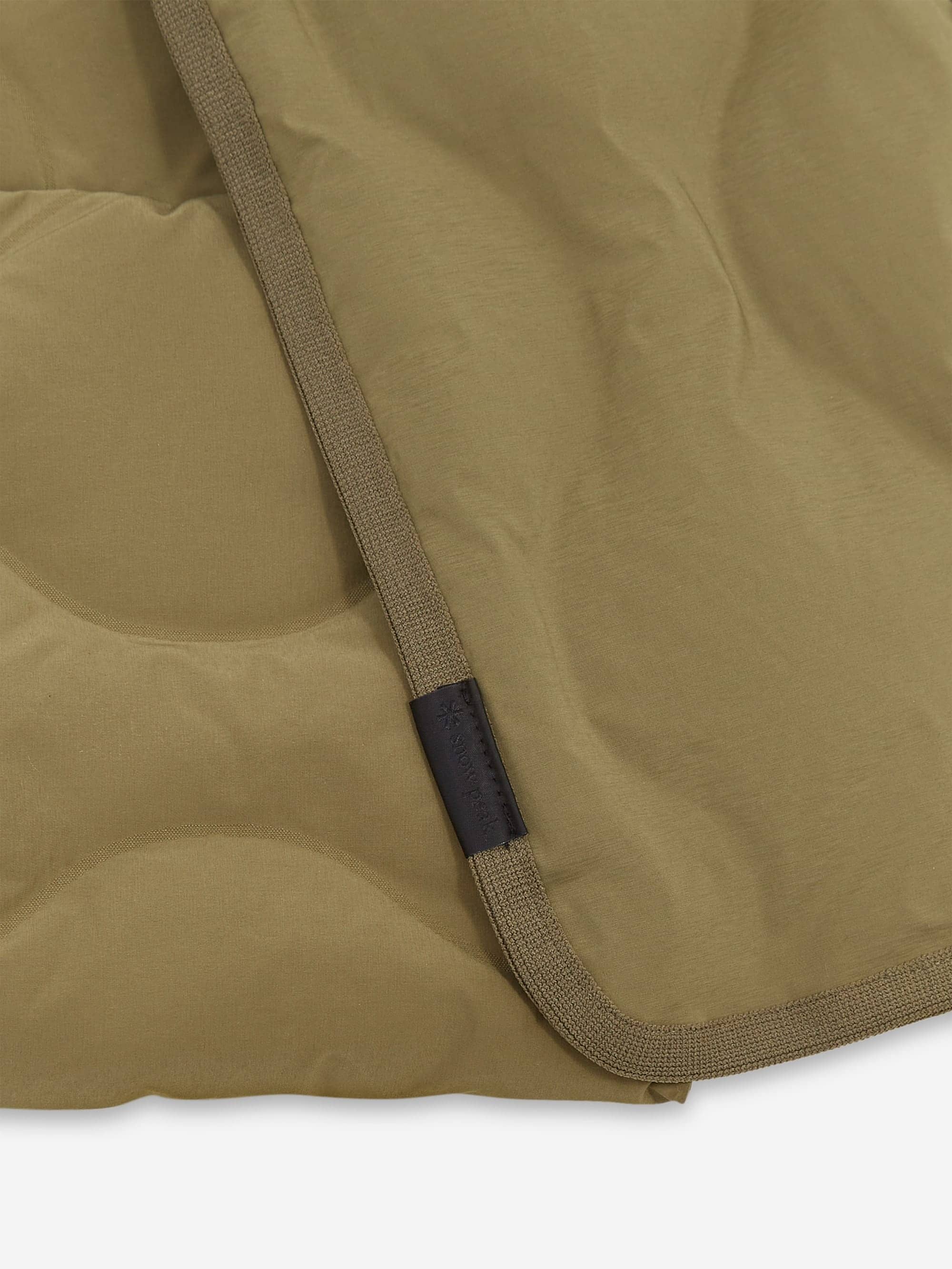 Snow peak Seamless Quilted Down Stole - Olive - Image 2
