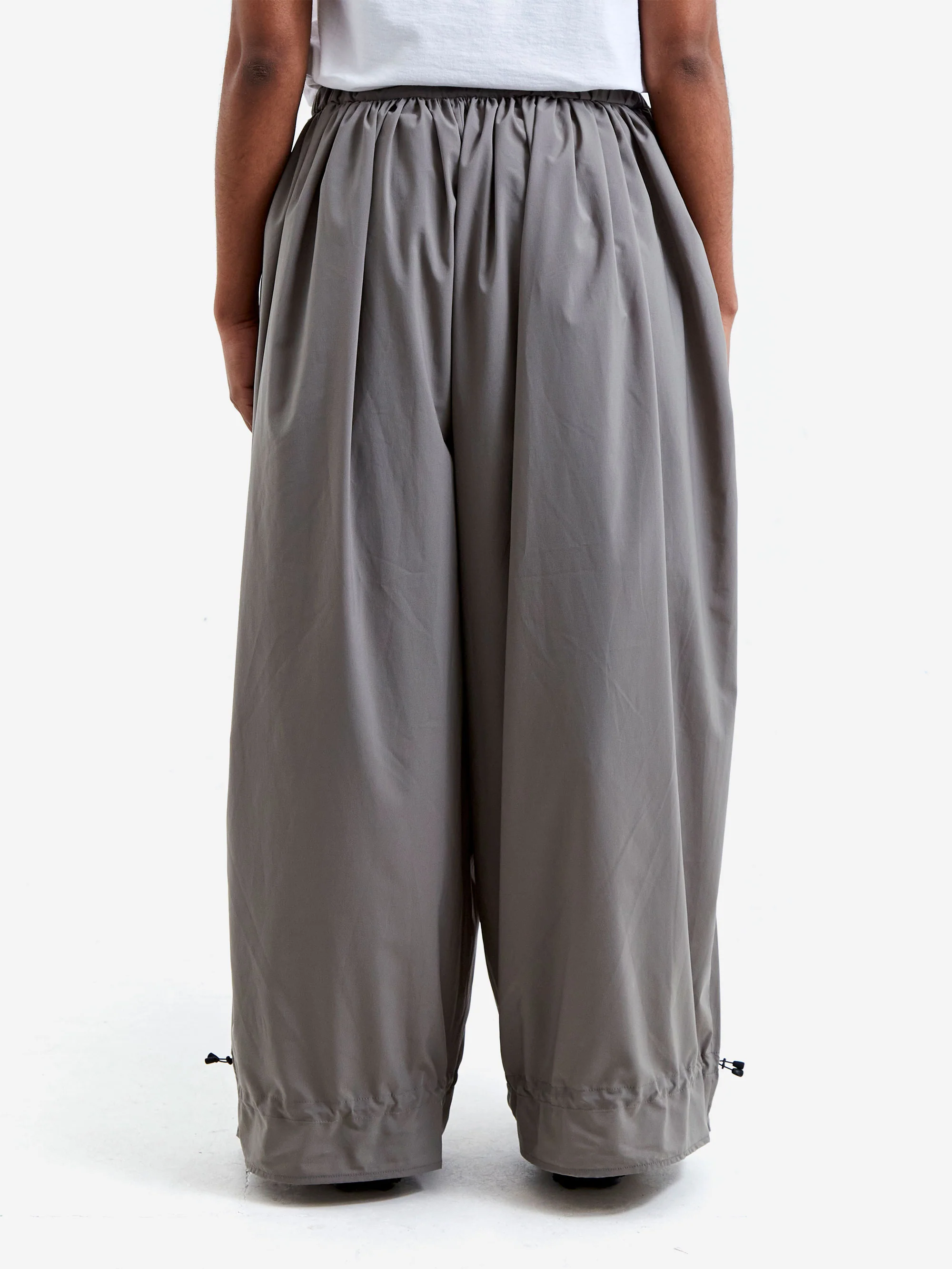 Snow Peak Shadow Ripstop Gather Pants - Light Olive - Image 3