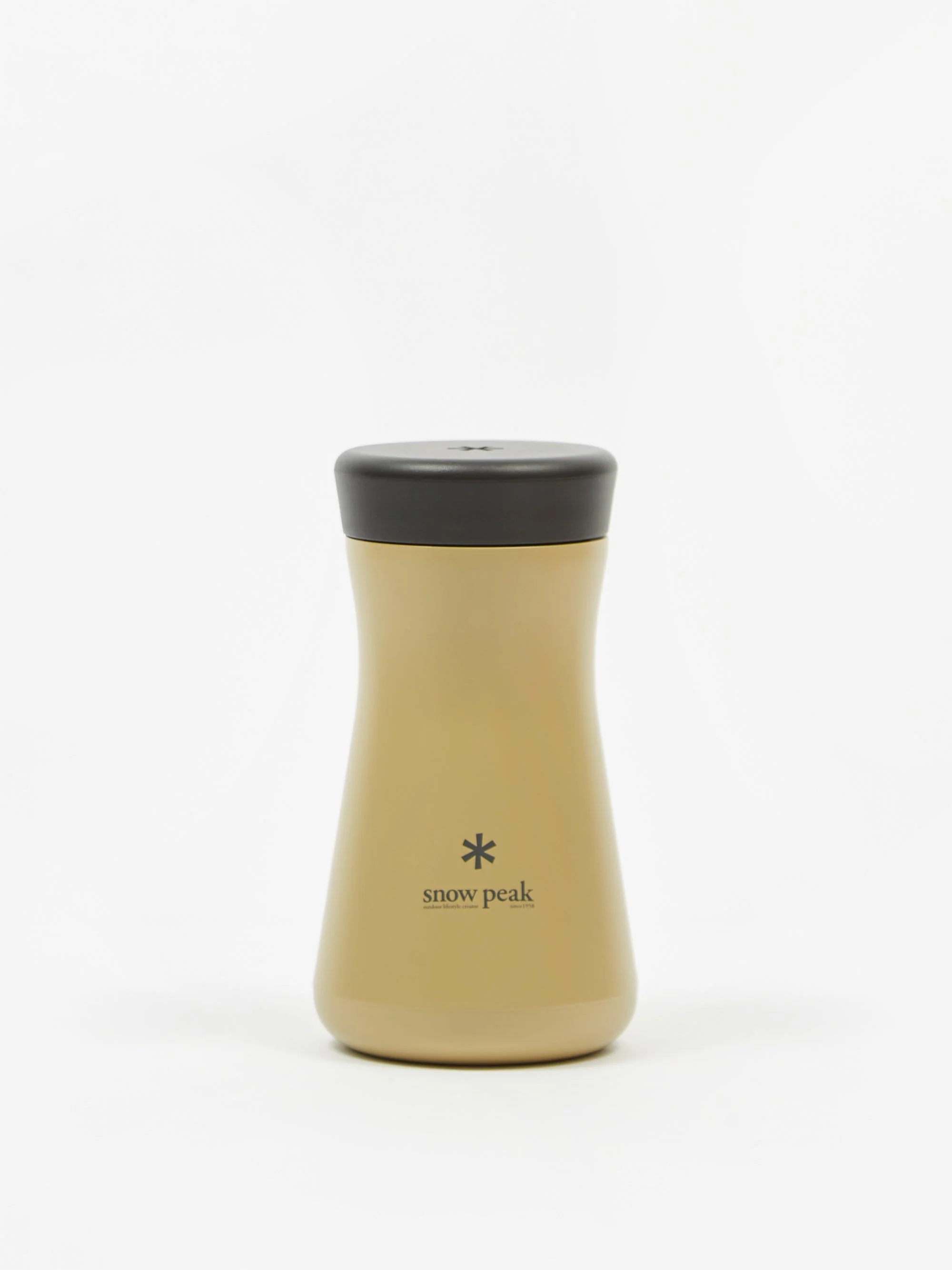 Snow Peak Stainless steel Vacuum bottle T350 - Brown