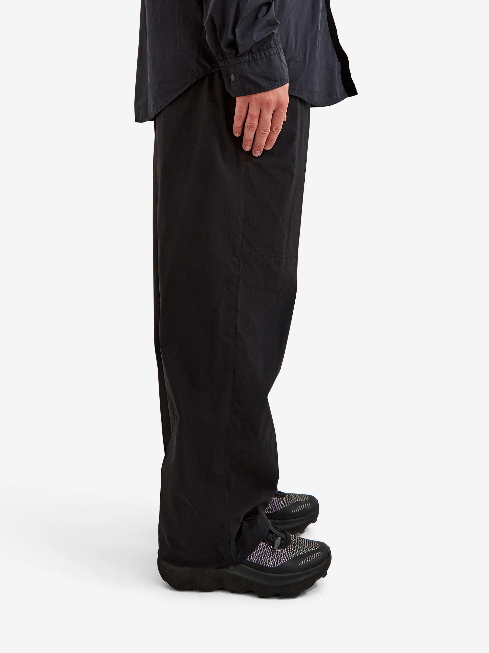 Snow Peak Standard Easy Wide Pants - Black - Image 3