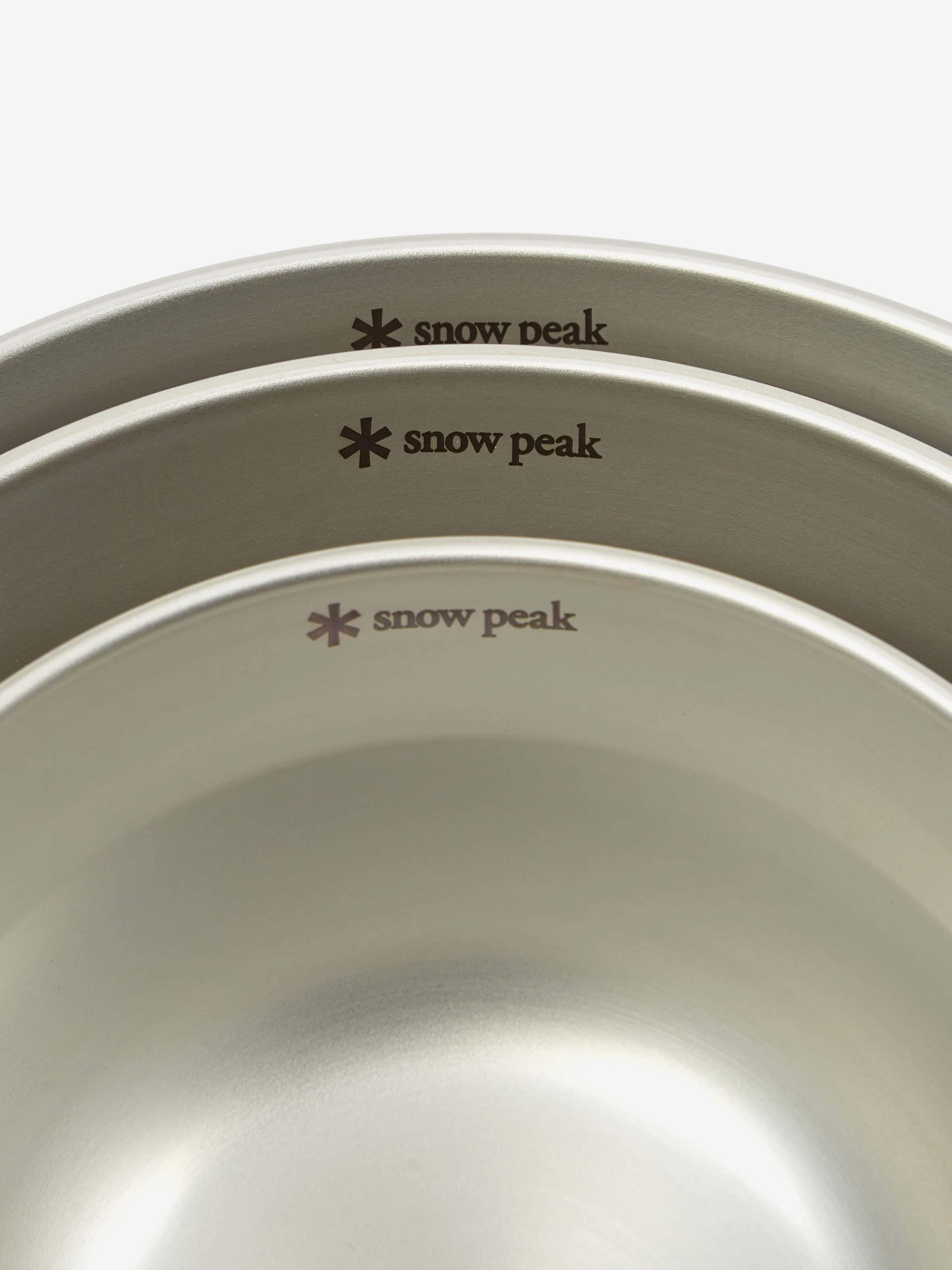 Snow Peak Tableware Set Large - Silver - Image 4