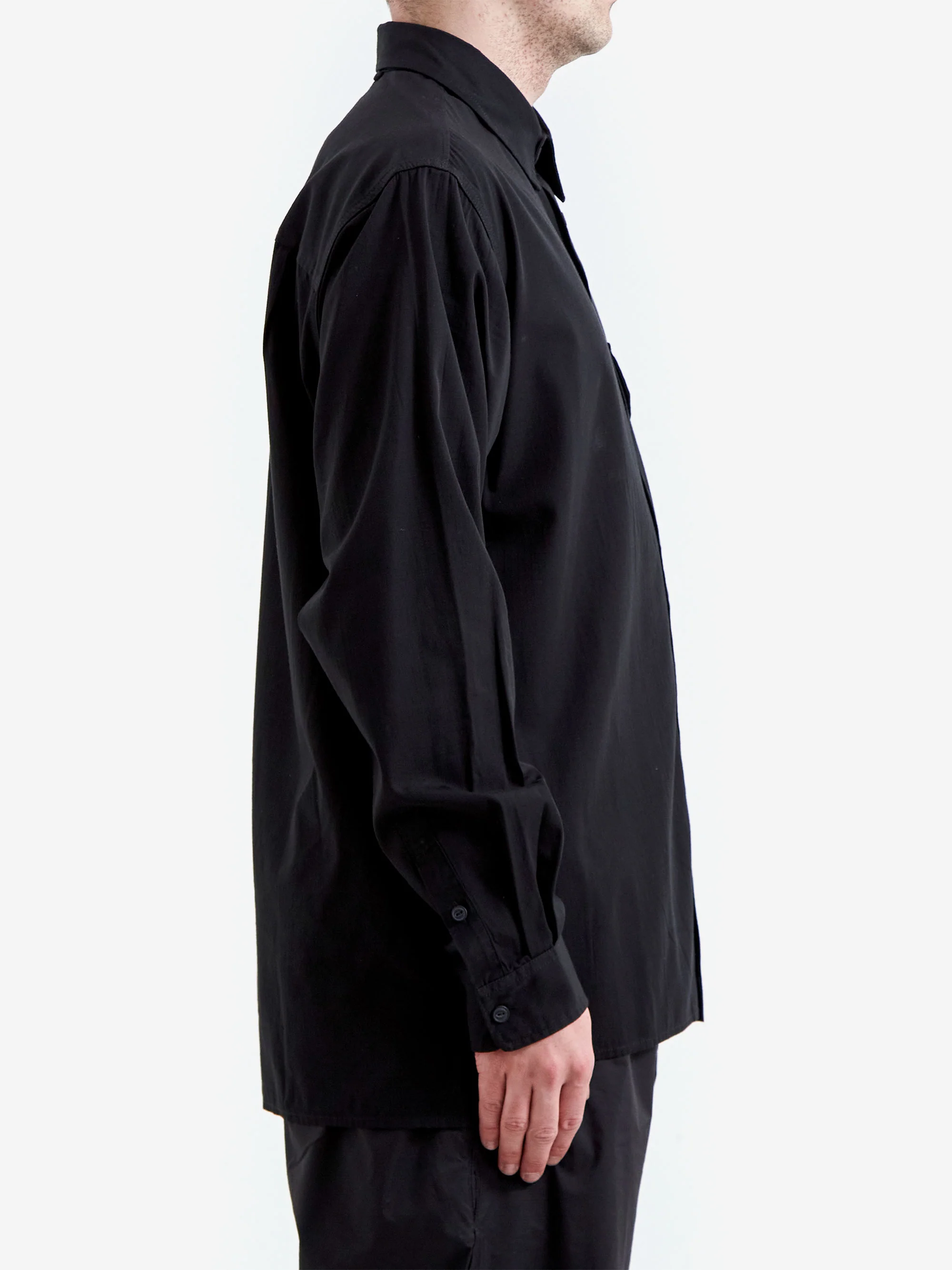 Snow Peak TAKIBI Light Ripstop Shirt - Black - Image 5