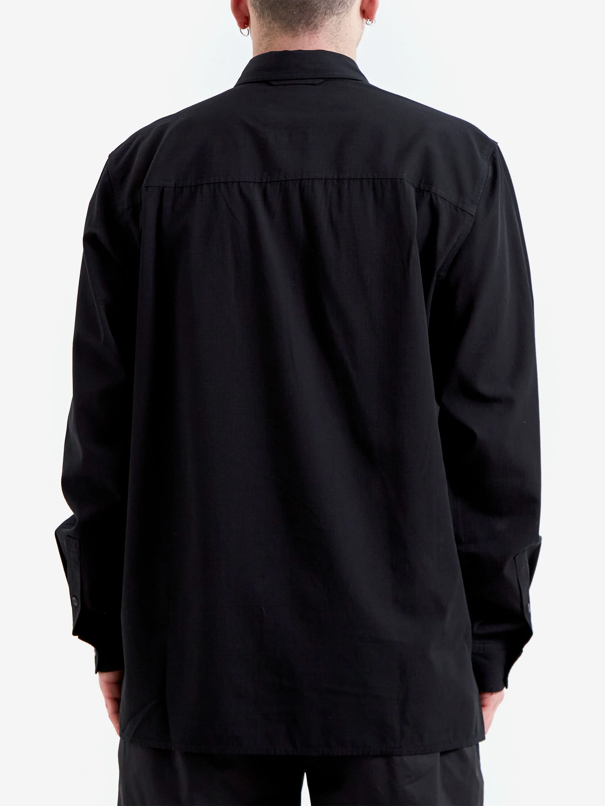 Snow Peak TAKIBI Light Ripstop Shirt - Black - Image 6