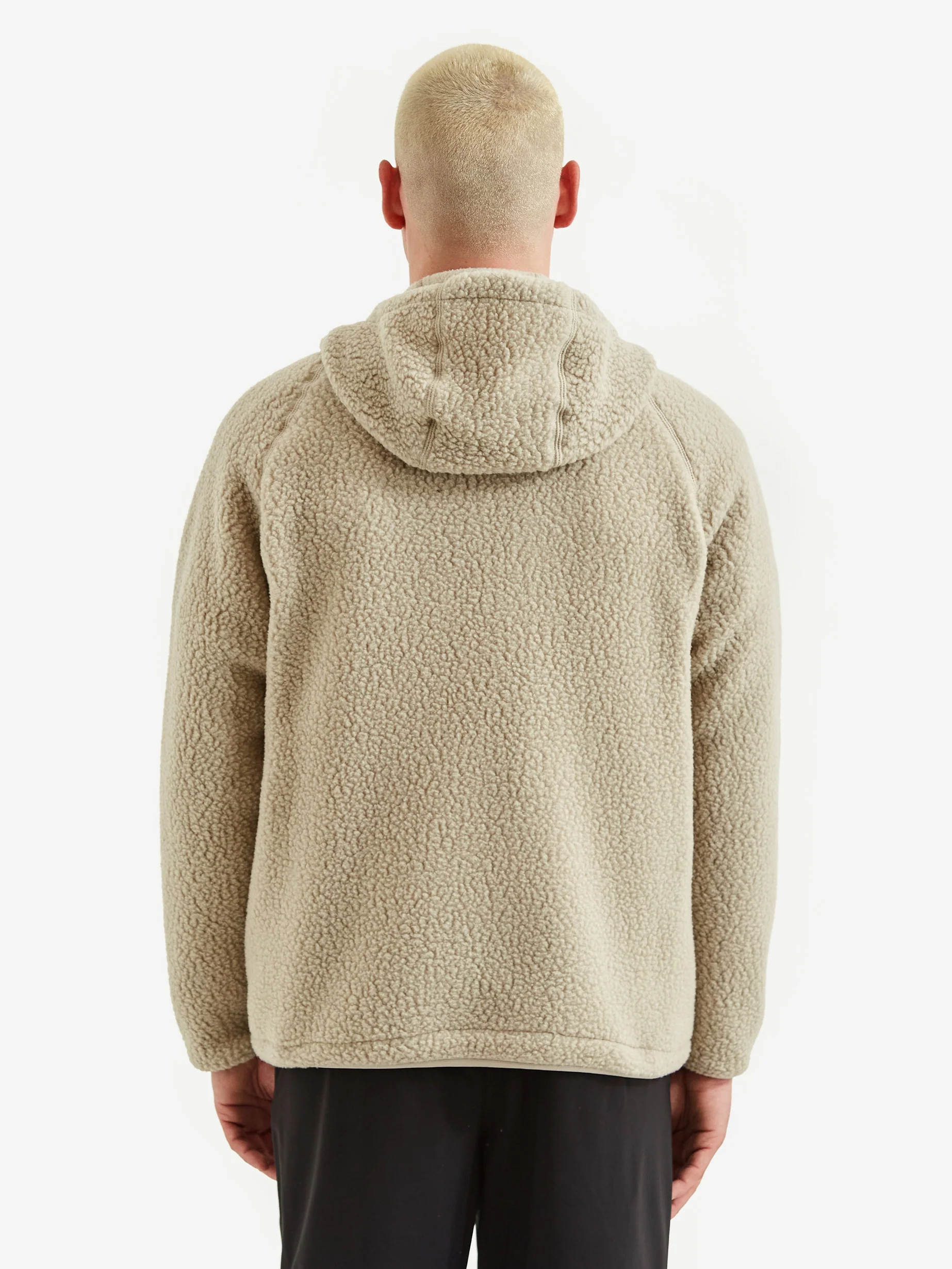 Snow Peak Thermal Boa Fleece Jacket - Beige - Image 10