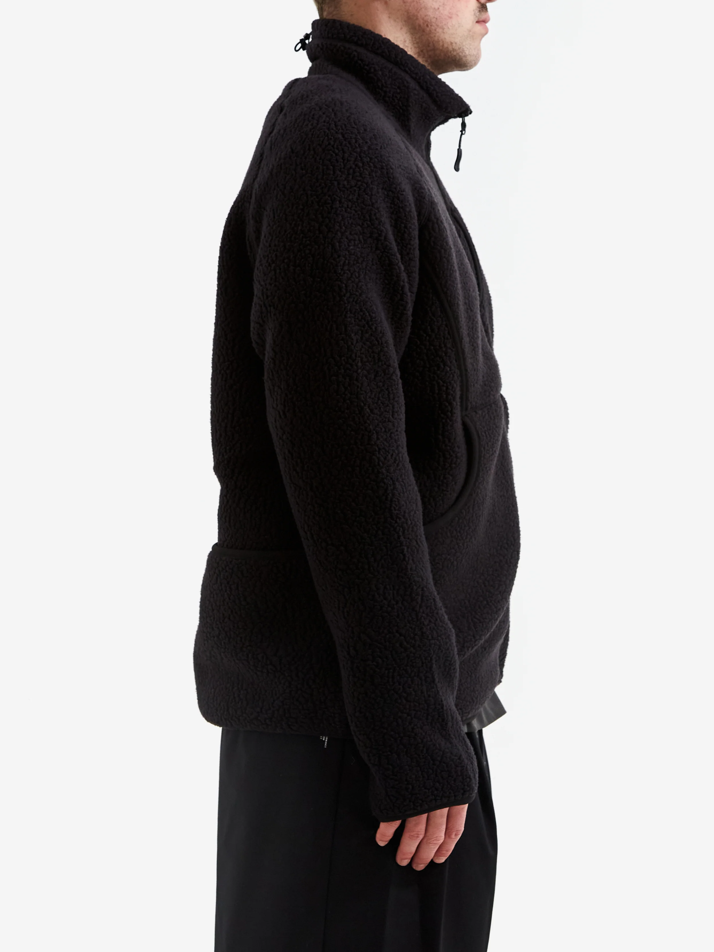Snow Peak Thermal Boa Fleece Jacket - Black - Image 6