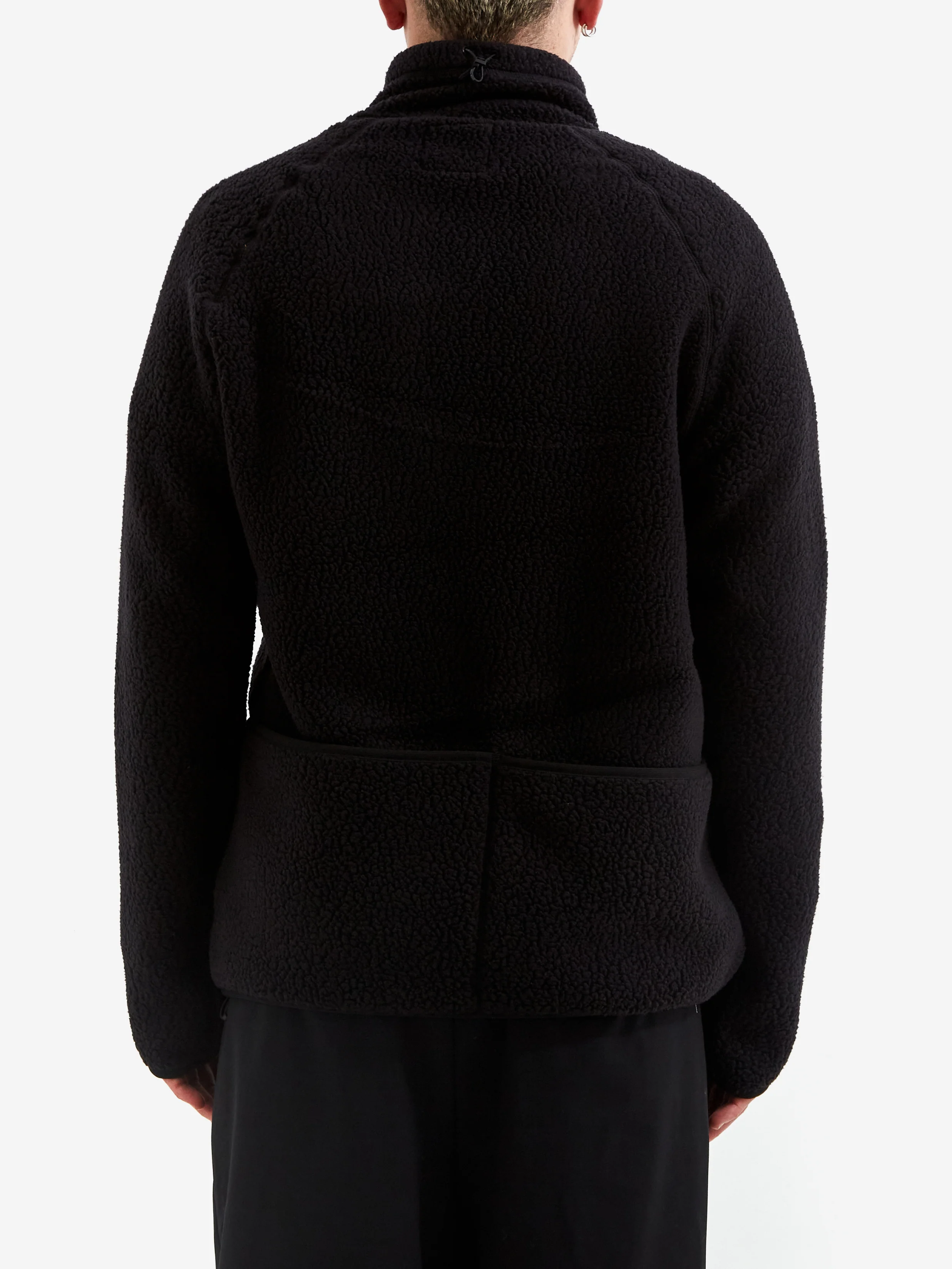 Snow Peak Thermal Boa Fleece Jacket - Black - Image 7